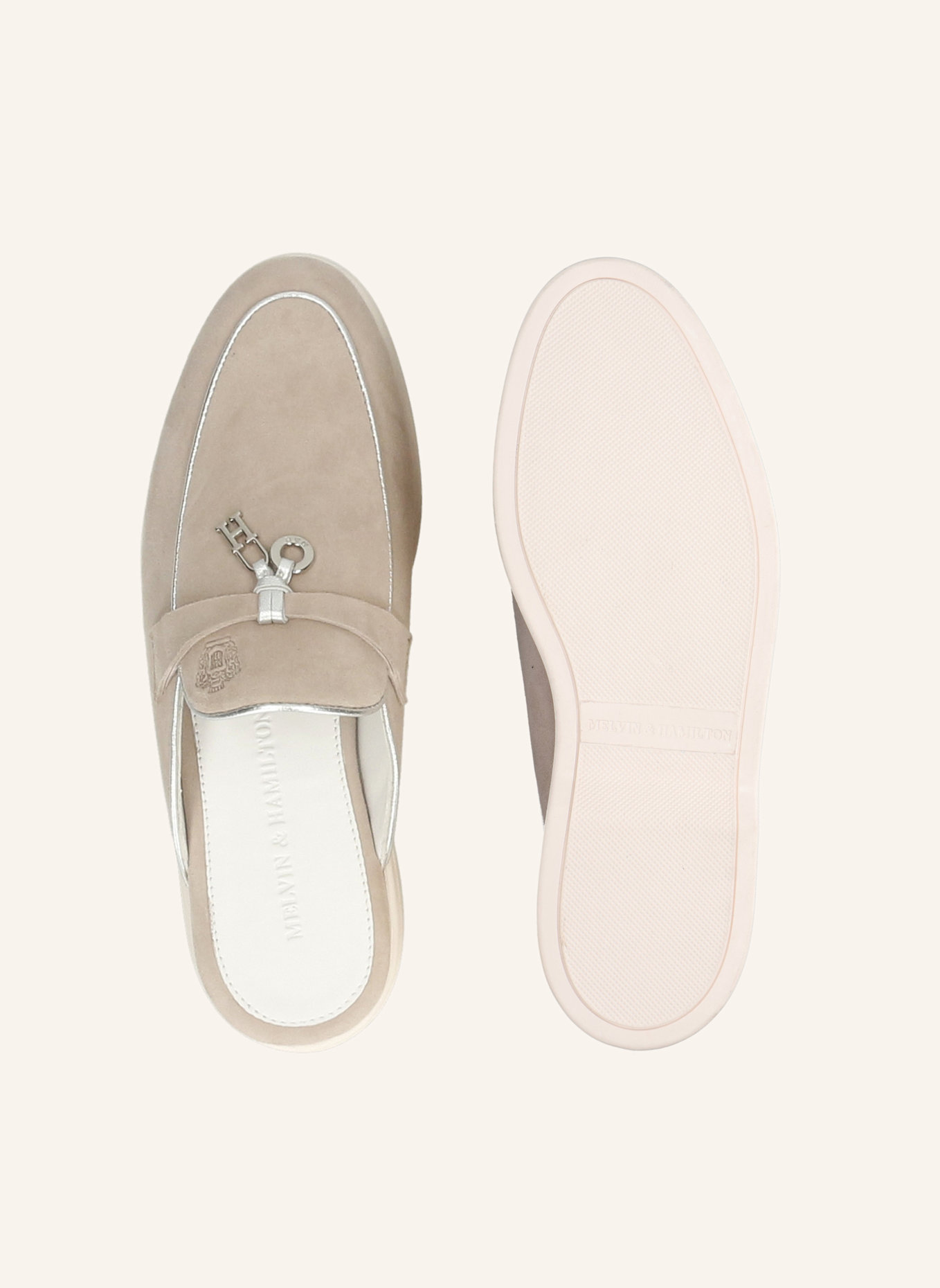 MELVIN & HAMILTON ADLEY 25 Mules: GRAY