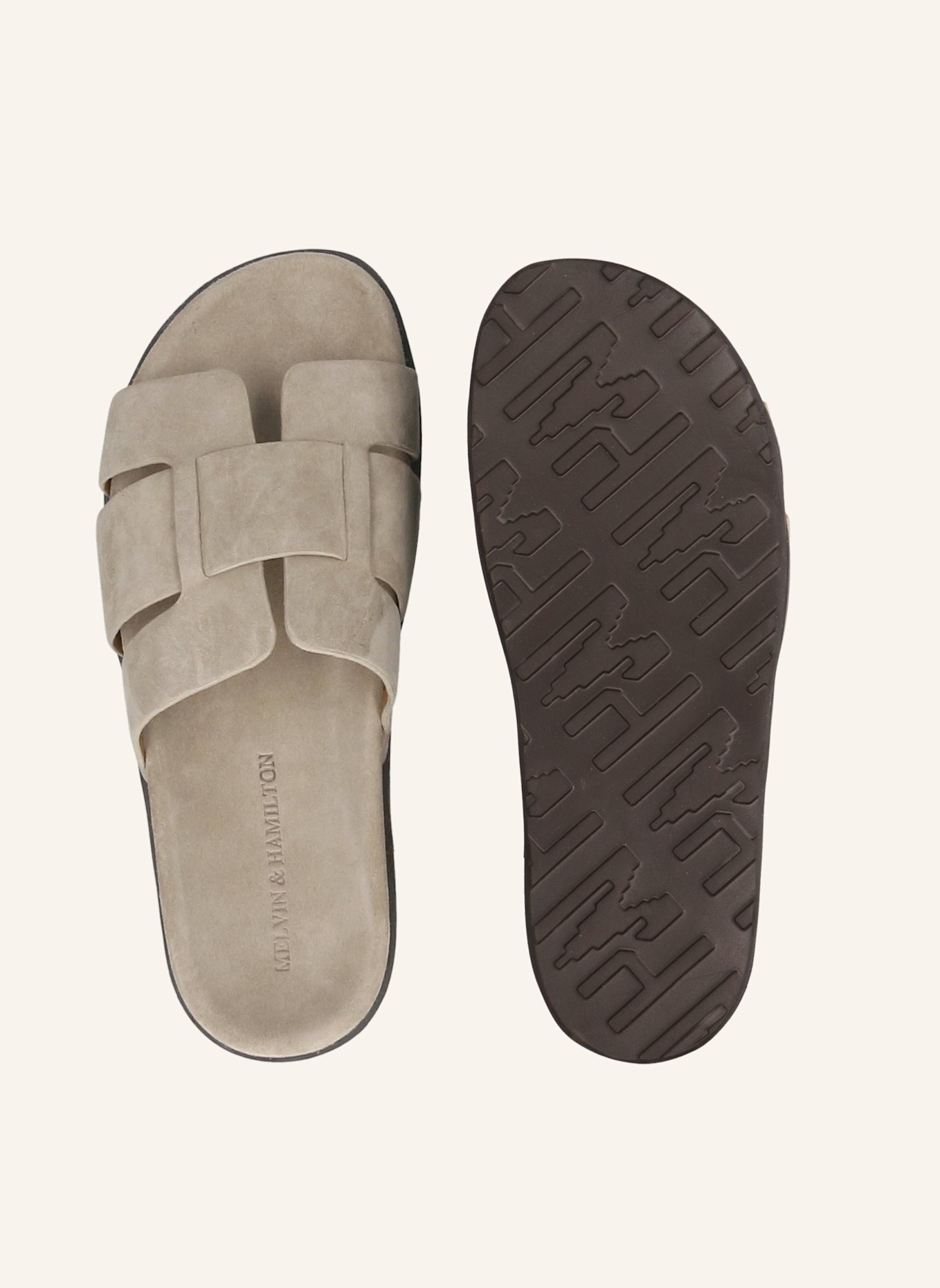 MELVIN & HAMILTON Slippers ROBERT 43: TAUPE