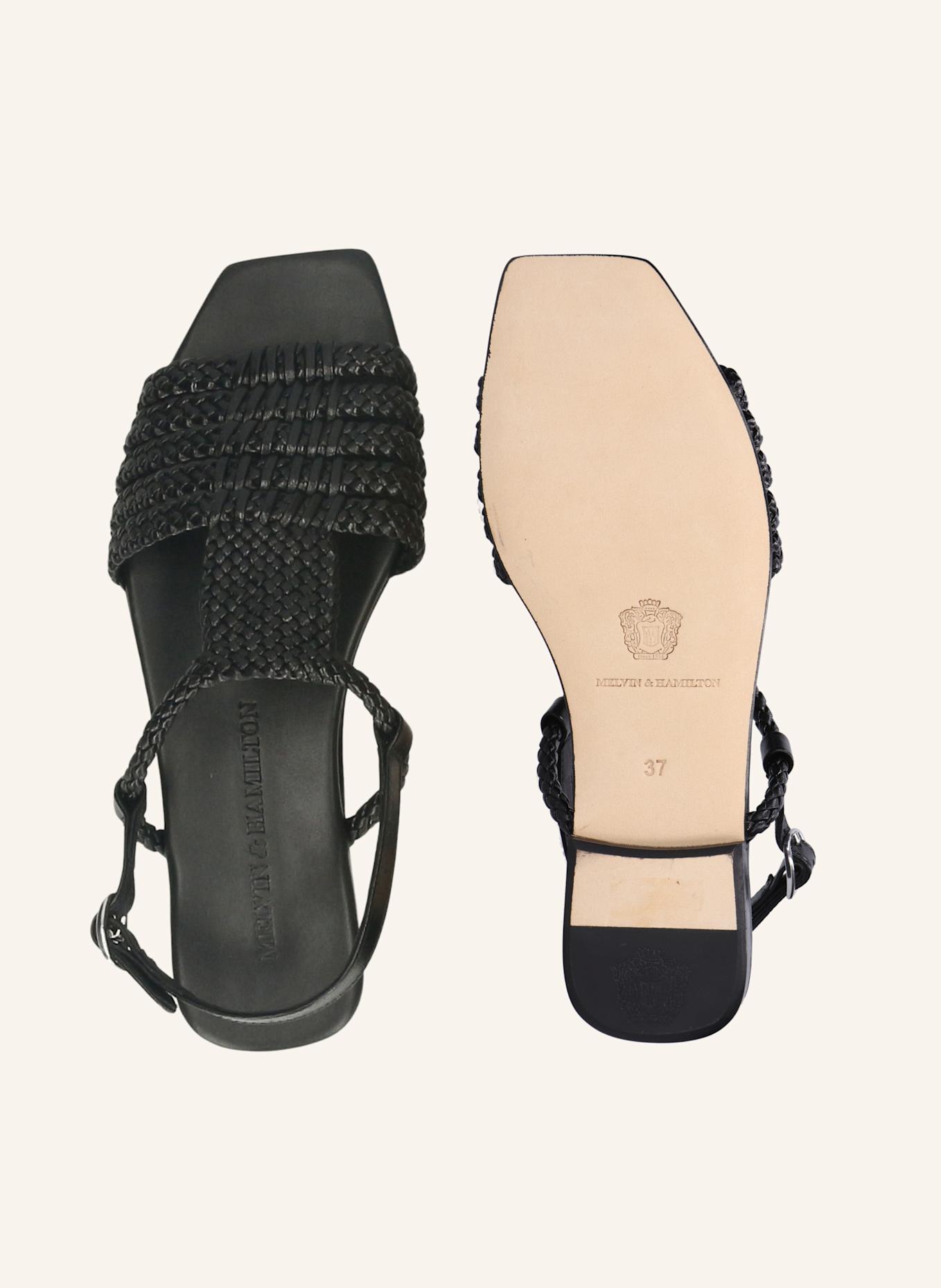 MELVIN & HAMILTON Sandalen SANDRINE 10: ZWART