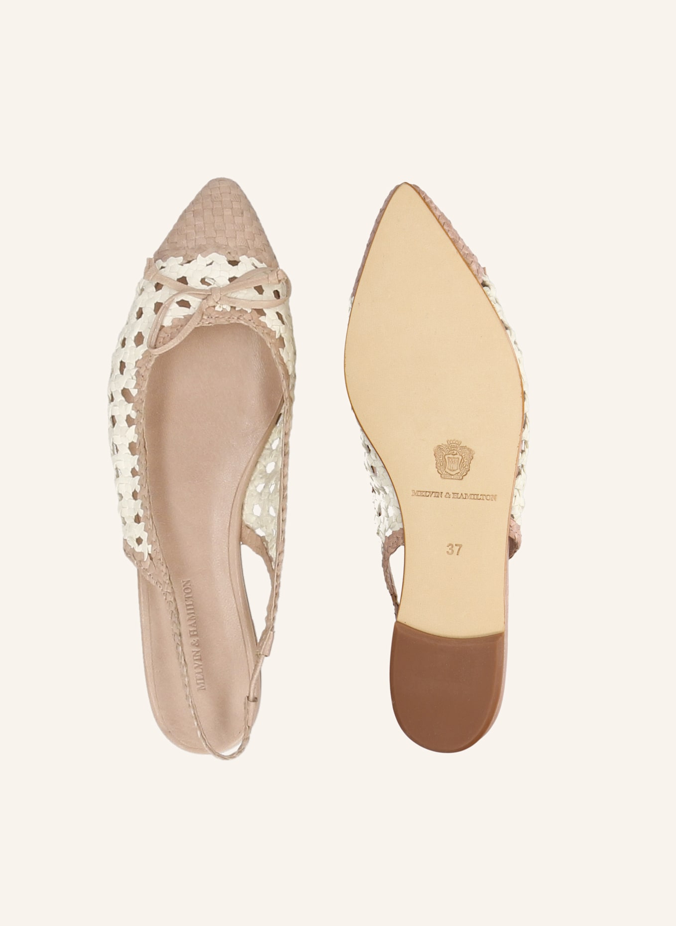 MELVIN & HAMILTON FIORA 5 Ballerina: PINK
