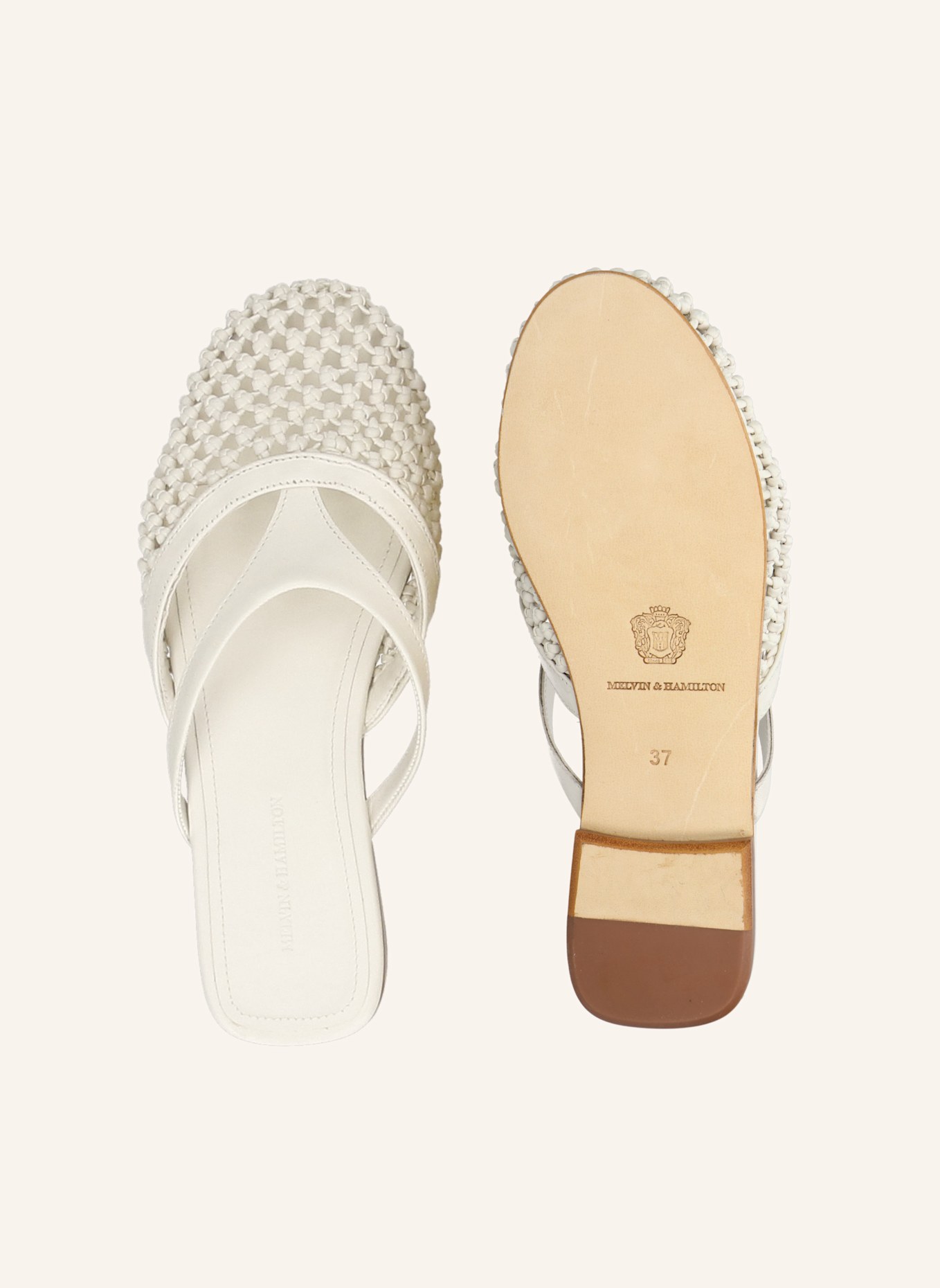 MELVIN & HAMILTON Slippers ALIVIA 5: WIT