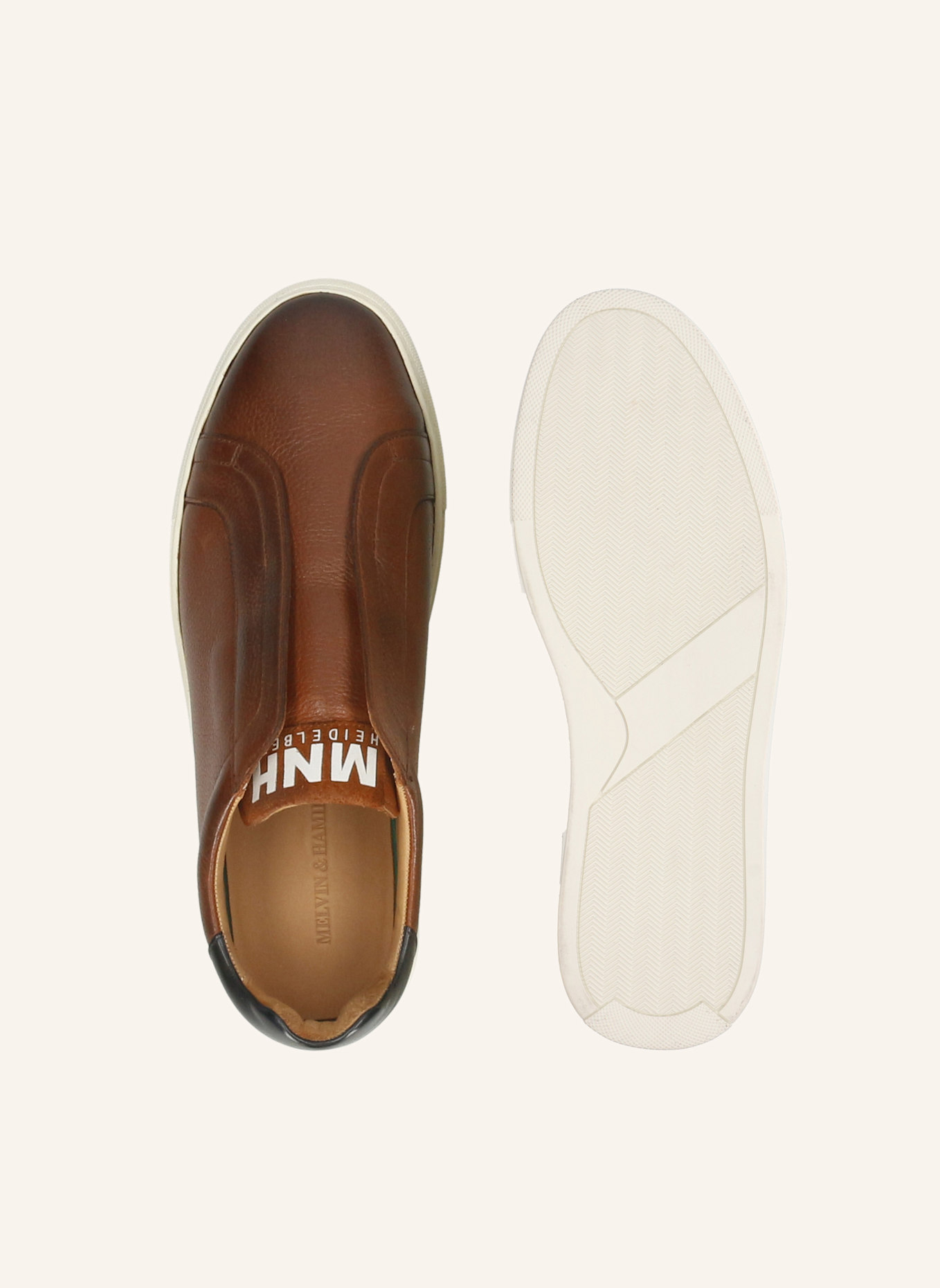 MELVIN & HAMILTON TYLER 5 Low-Top Sneakers: BROWN