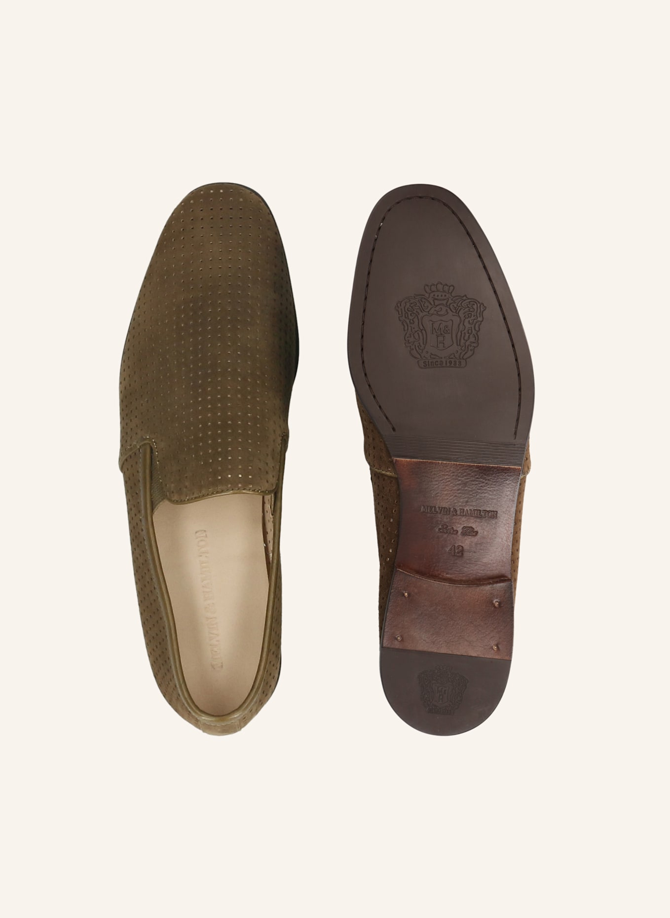 MELVIN & HAMILTON Loafers THOMAS 5: GRÜN