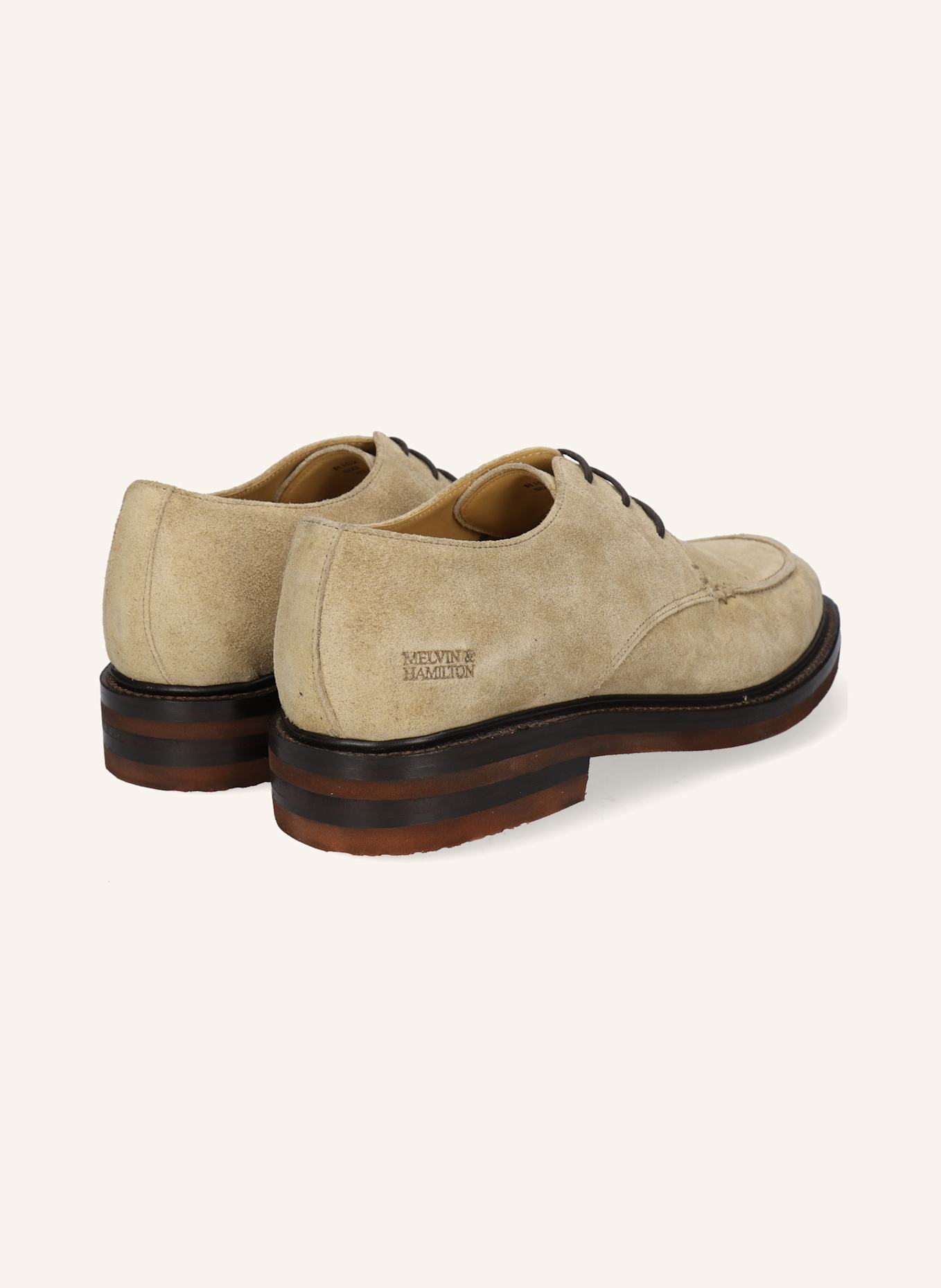 MELVIN & HAMILTON Derby-Schnürer RICK 3: BEIGE