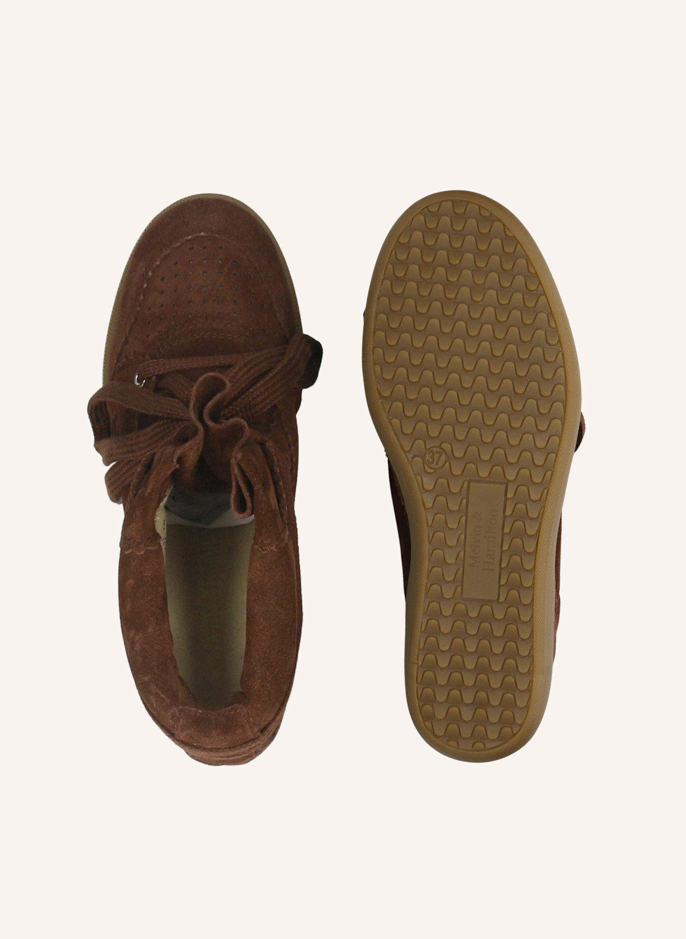 MELVIN & HAMILTON High-Top-Sneaker LOU 1: BRAUN