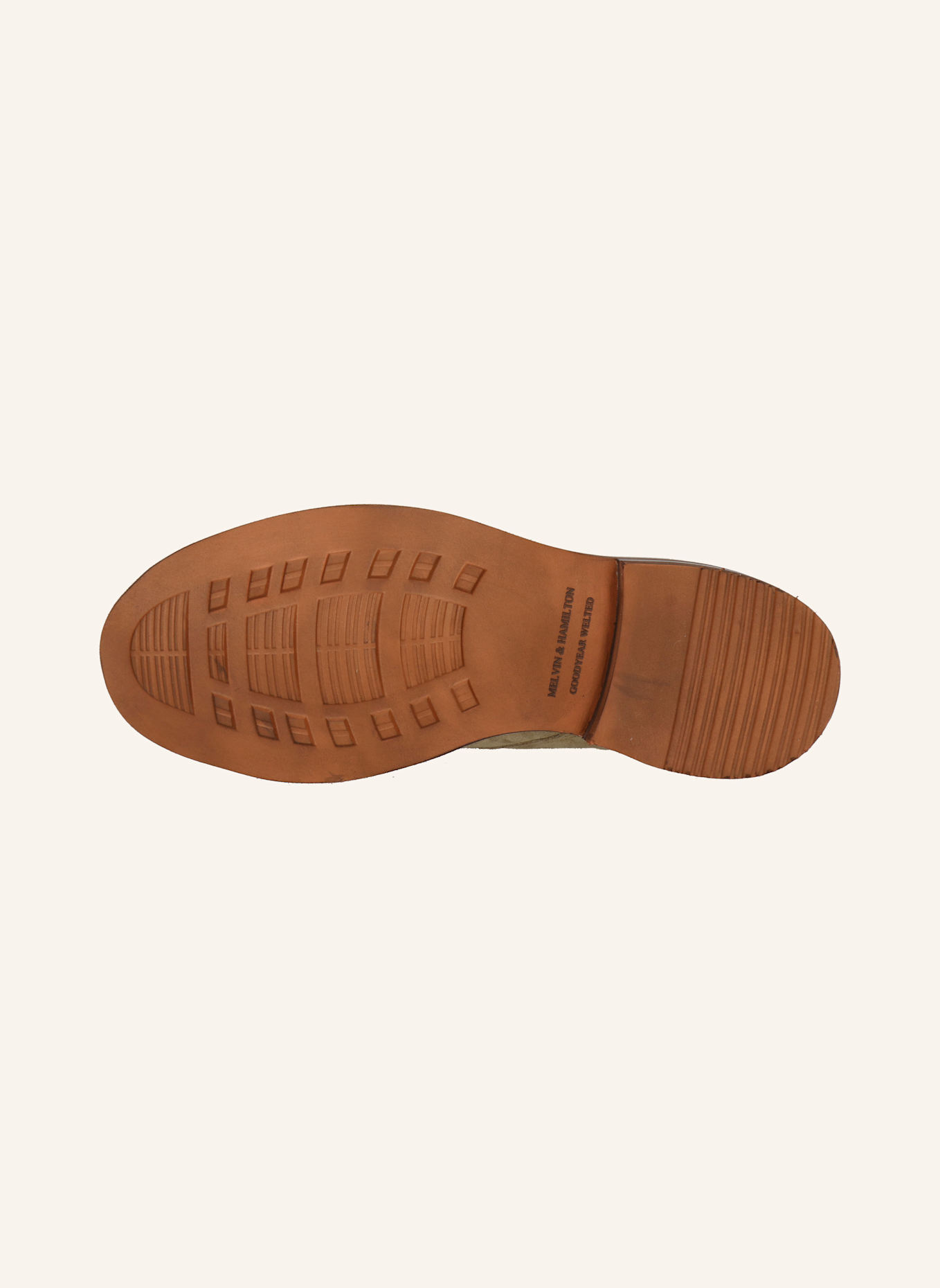 MELVIN & HAMILTON Derby-Schnürer RICK 3: BEIGE