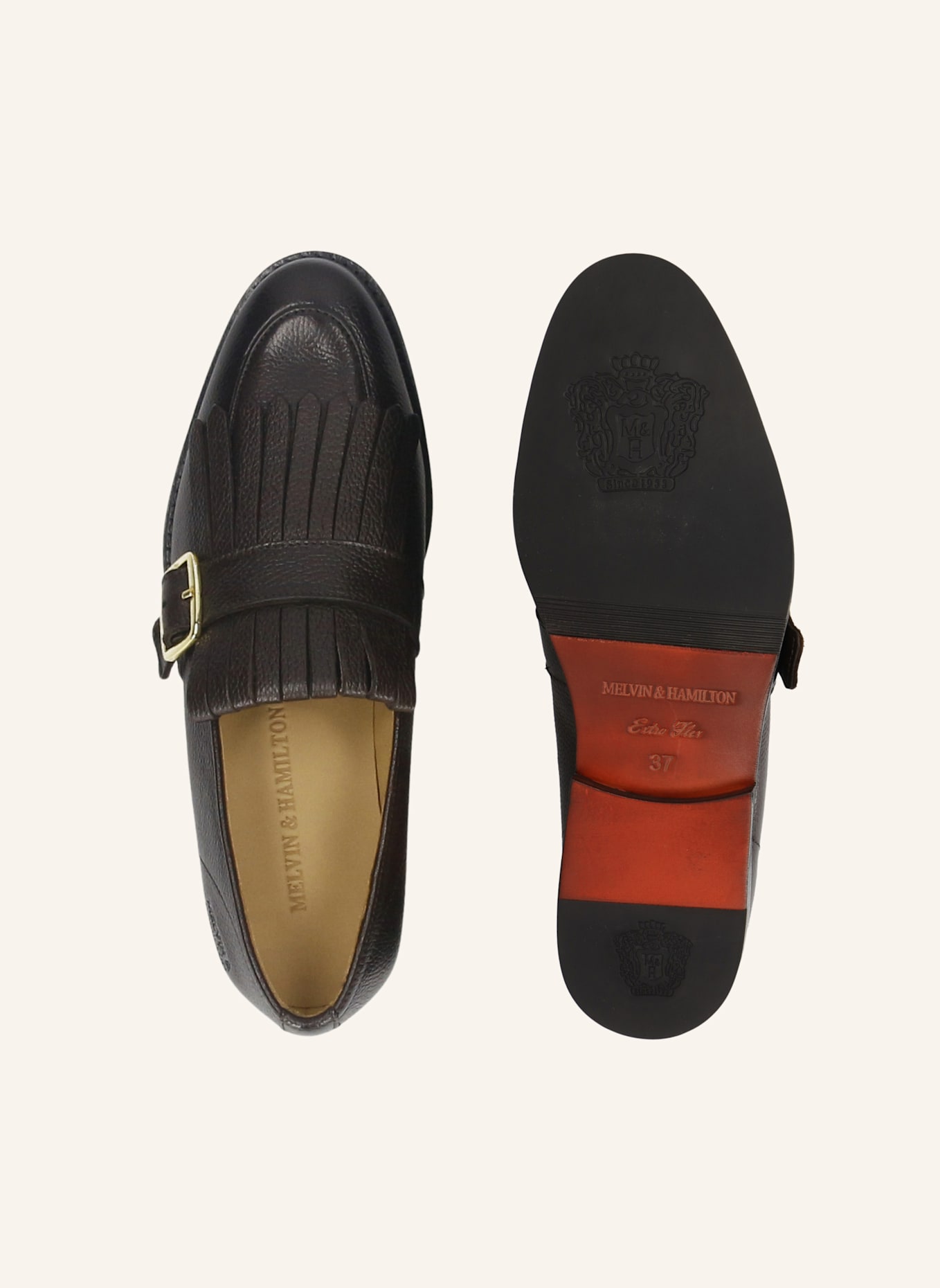 MELVIN & HAMILTON Loafers MIA 20: BRAUN