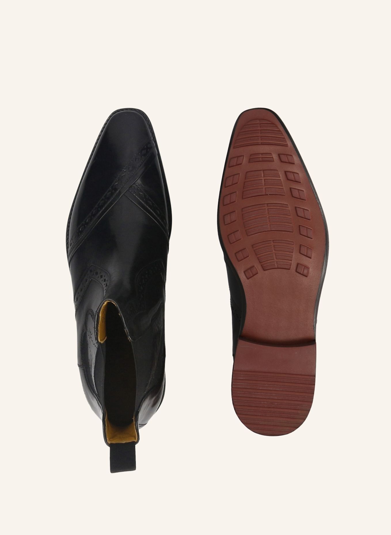 MELVIN & HAMILTON Chelsea boots ELVIS 102: BLACK