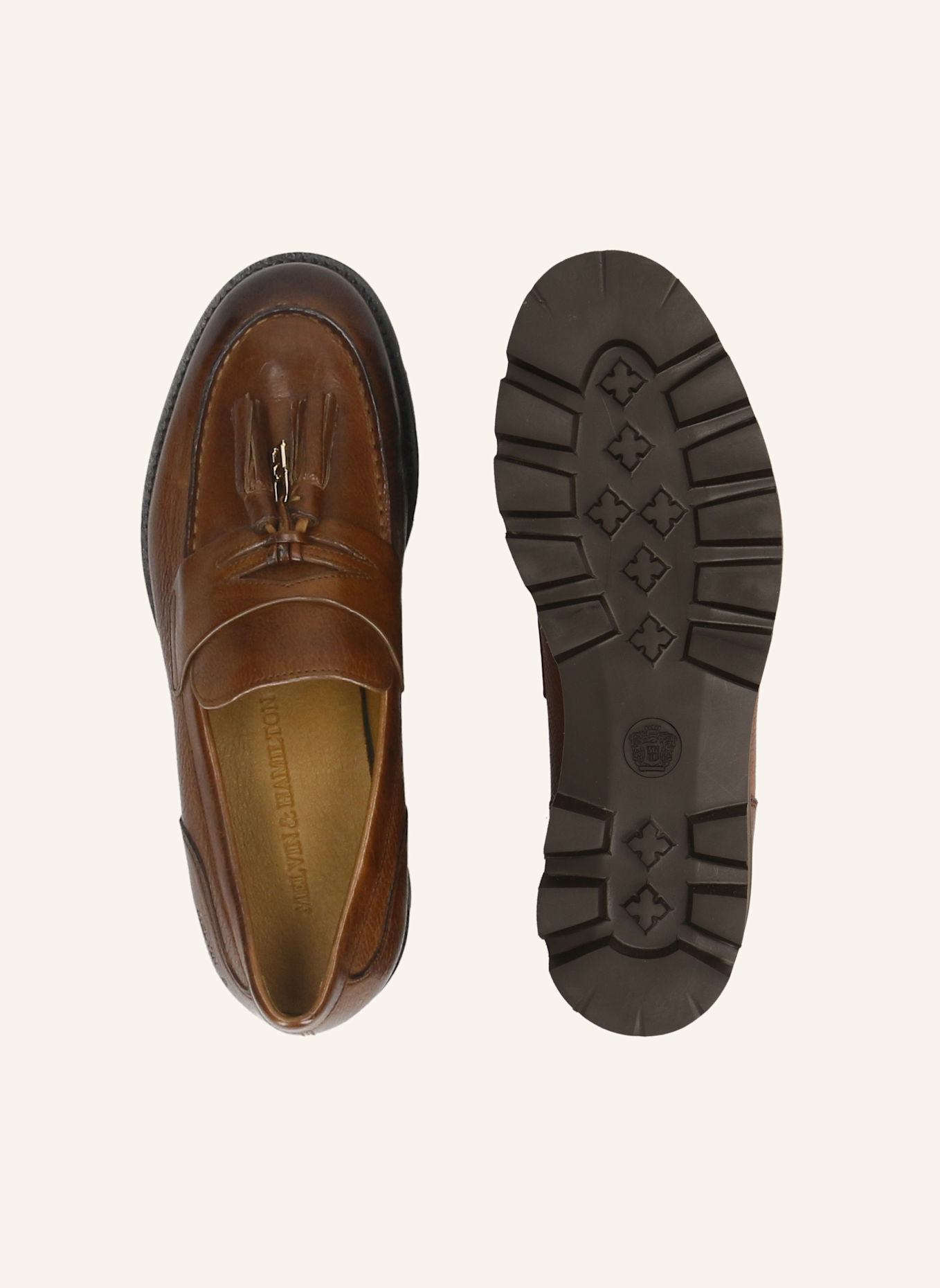 MELVIN & HAMILTON Loafers JADE 44: BRAUN
