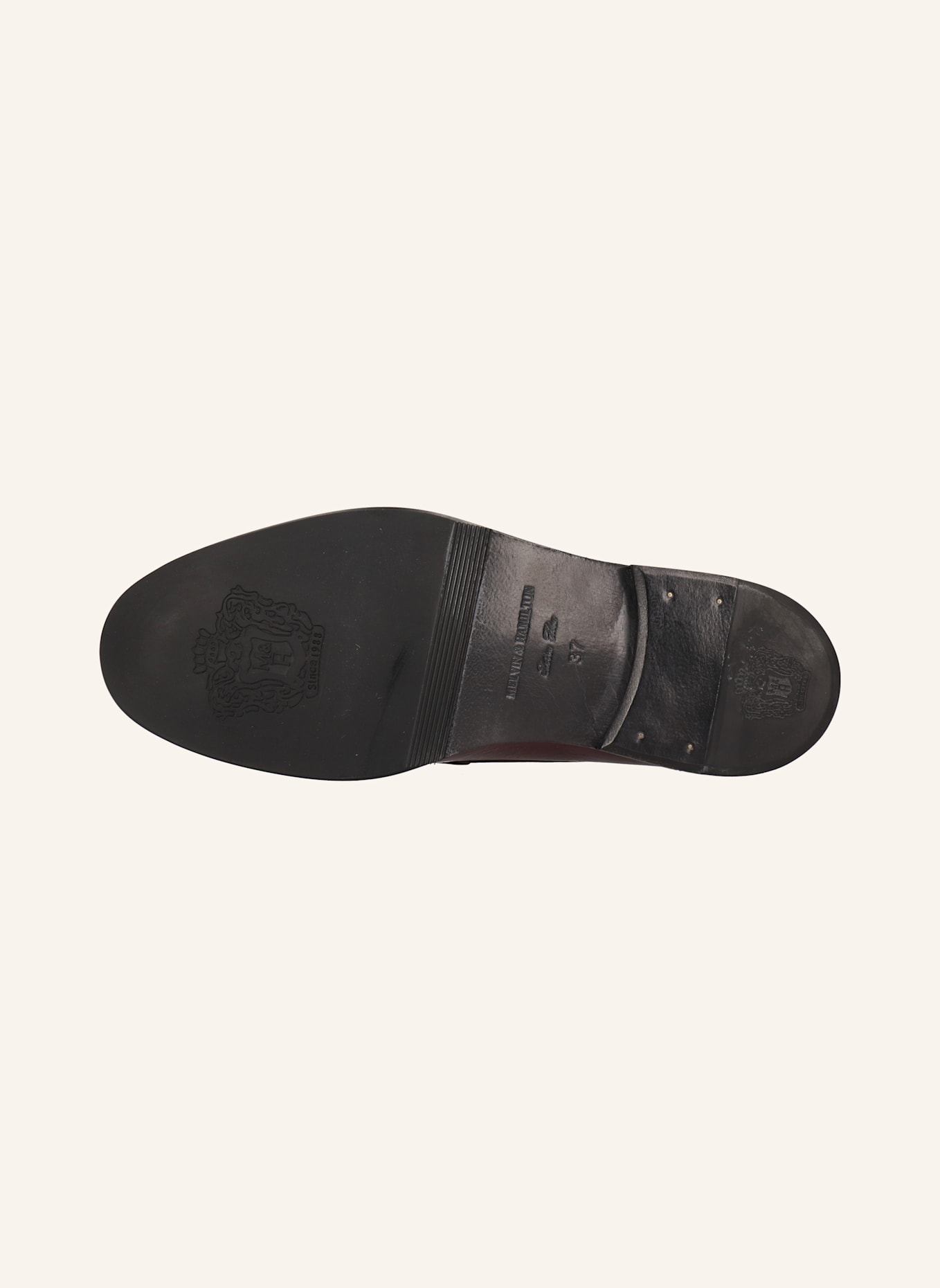 MELVIN & HAMILTON Loafers GIANNA 23: DUNKELROT