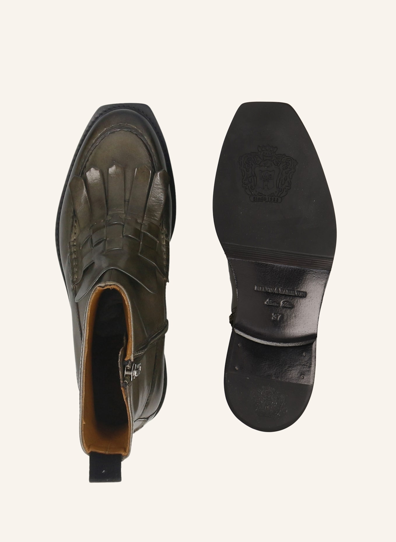 MELVIN & HAMILTON Ankle-Boots GIANNA 22: GRÜN