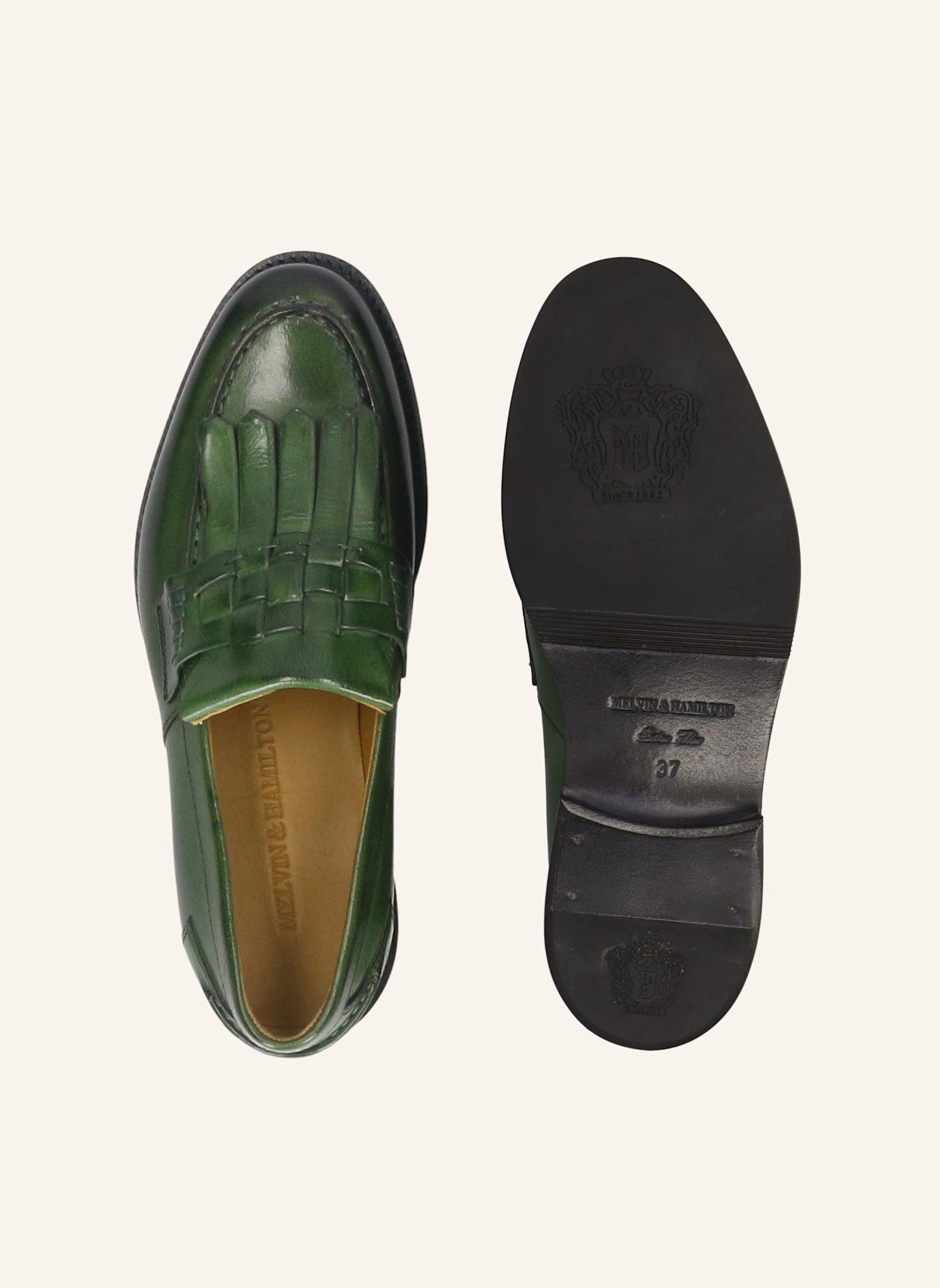 MELVIN & HAMILTON Loafers GIANNA 30: GRÜN