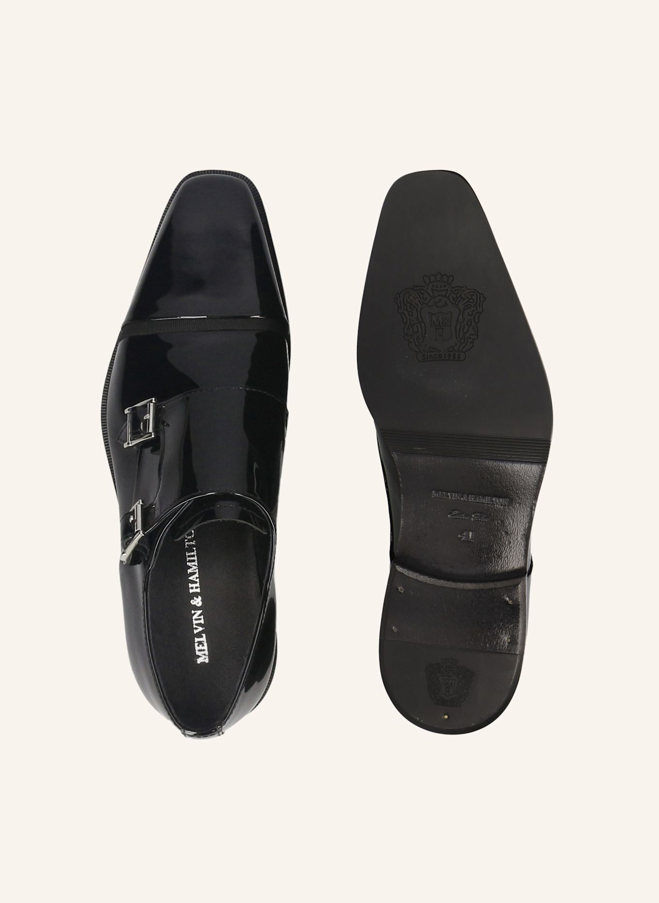 MELVIN & HAMILTON Monks STEFANO 2: SCHWARZ