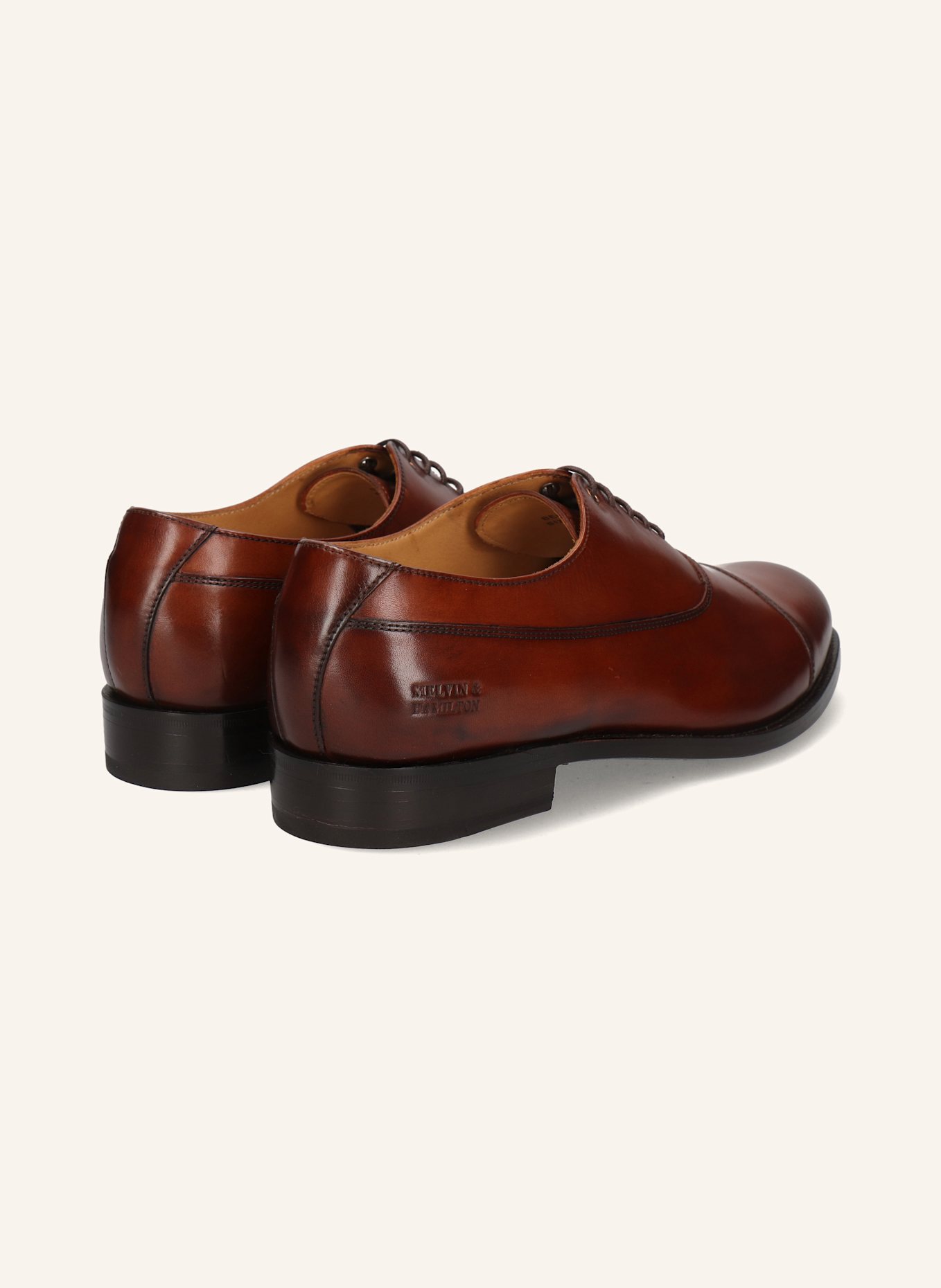 MELVIN & HAMILTON Oxford-Schuh BENET 2: BRAUN