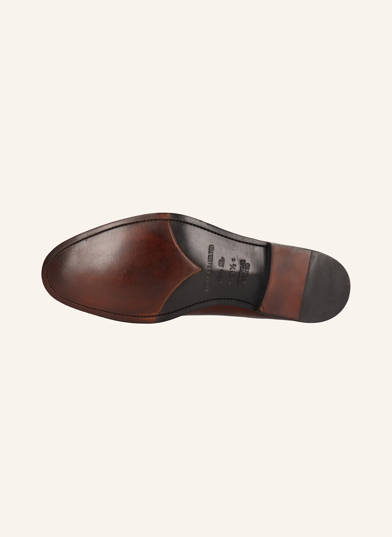MELVIN & HAMILTON Oxford-Schuh BENET 2: BRAUN