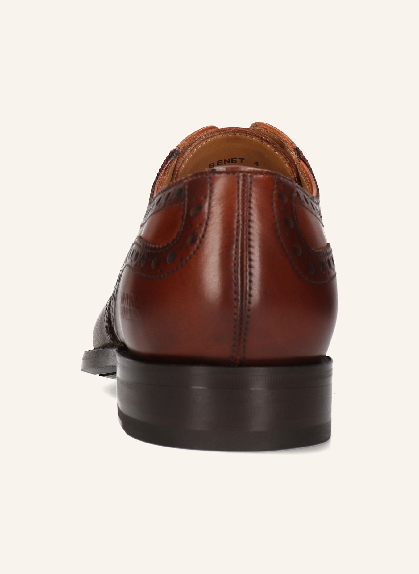 MELVIN & HAMILTON BENET 4 Lace-up Derby Shoes: BROWN