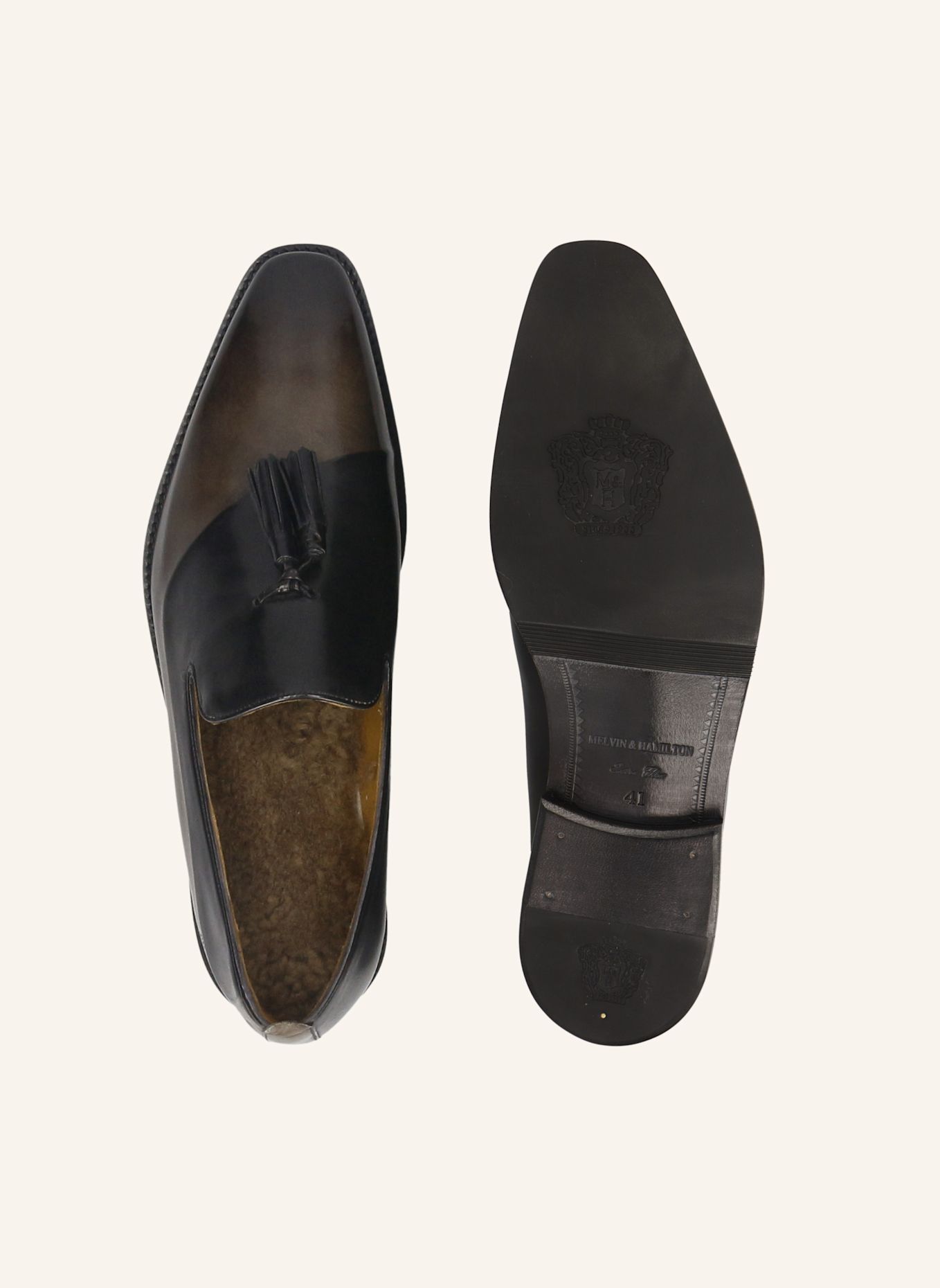 MELVIN & HAMILTON LEONARDO 24 Loafers: WHITE