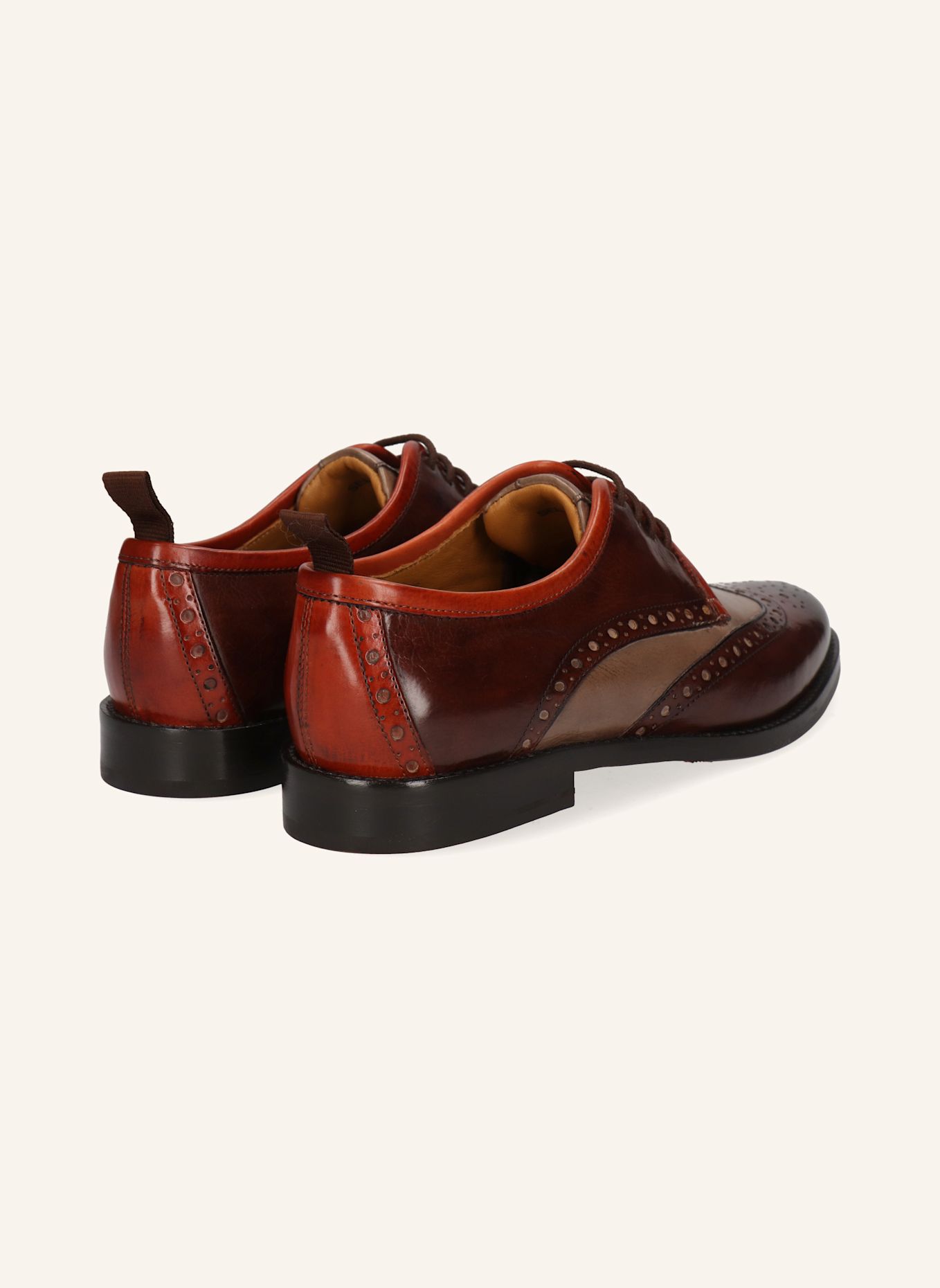 MELVIN & HAMILTON SELINA 84 Lace-up Derby Shoes: WHITE