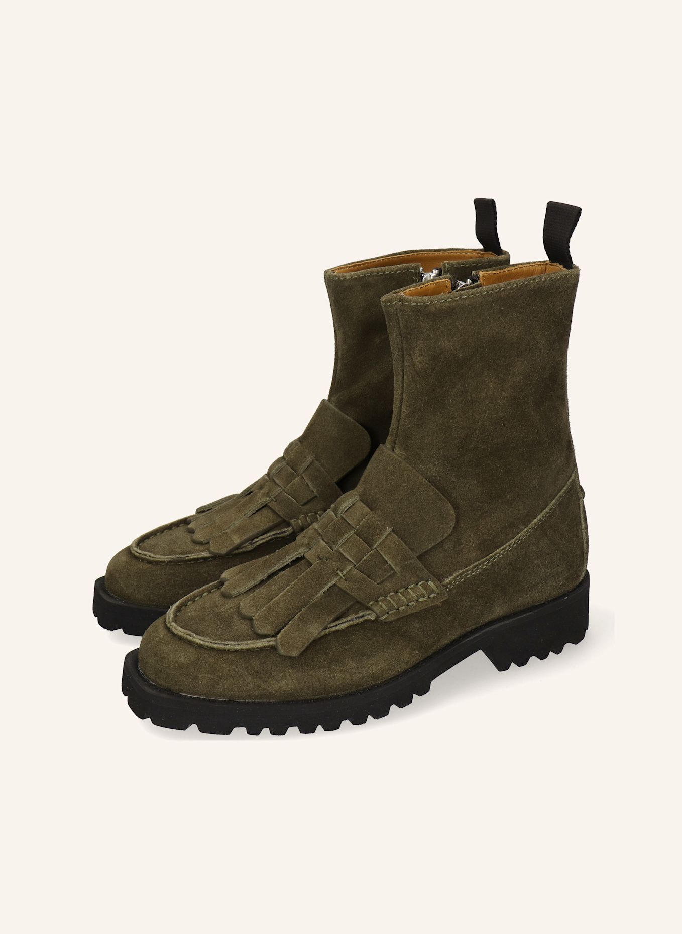 MELVIN & HAMILTON GIANNA 22 Chelsea boots: GREEN