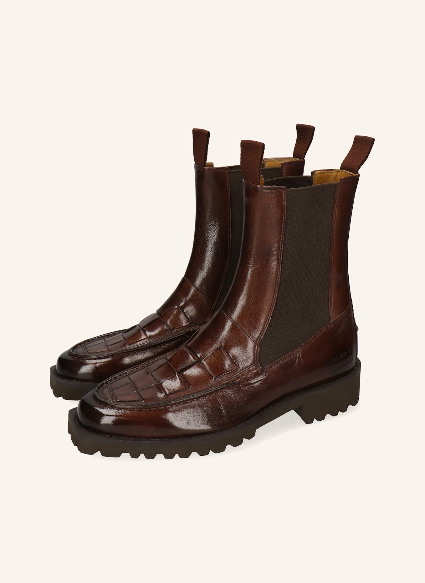 MELVIN & HAMILTON Chelsea-Boots GIANNA 20: BRAUN