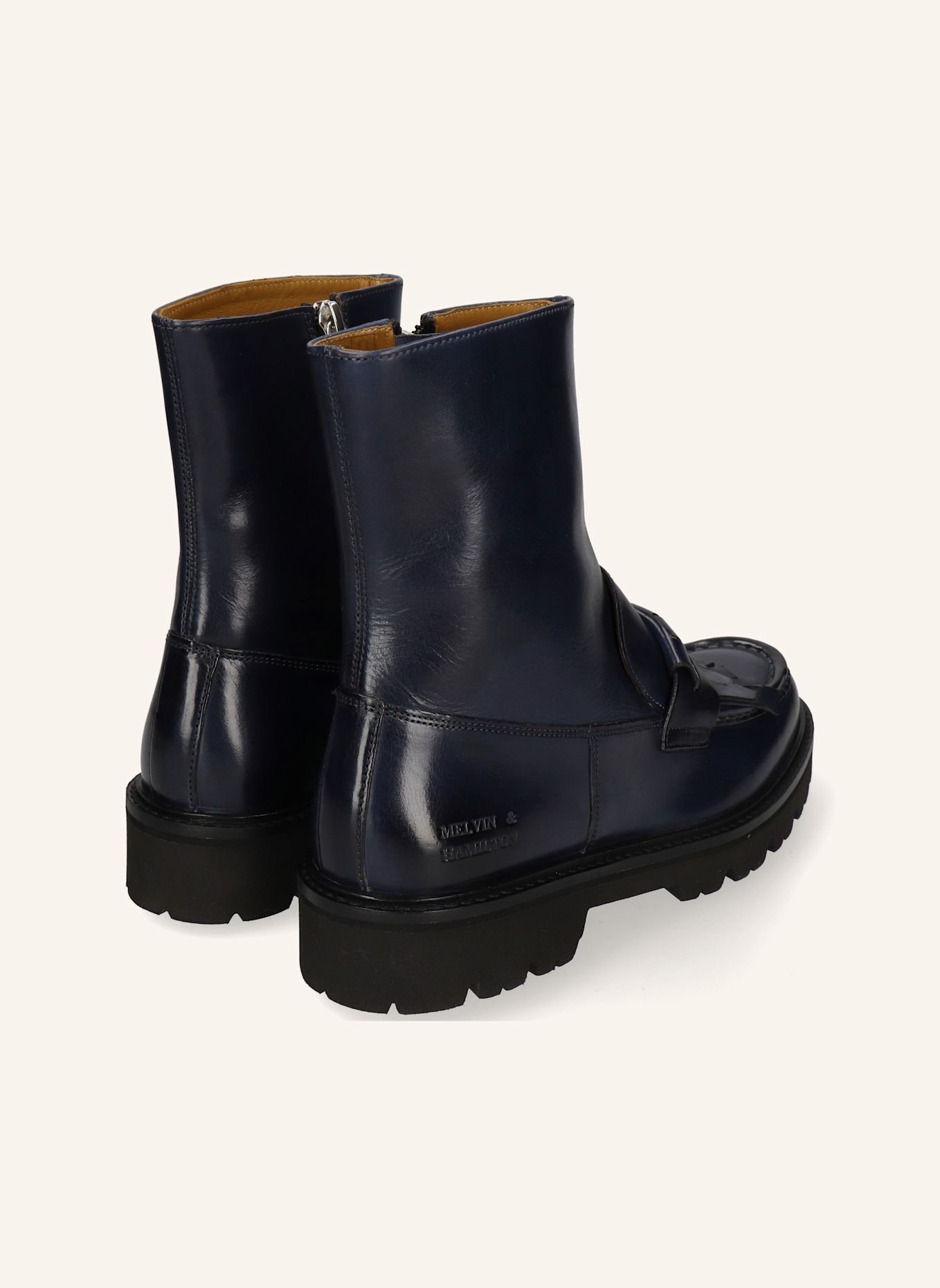 MELVIN & HAMILTON REGINE 33 Ankle Boots: BLUE