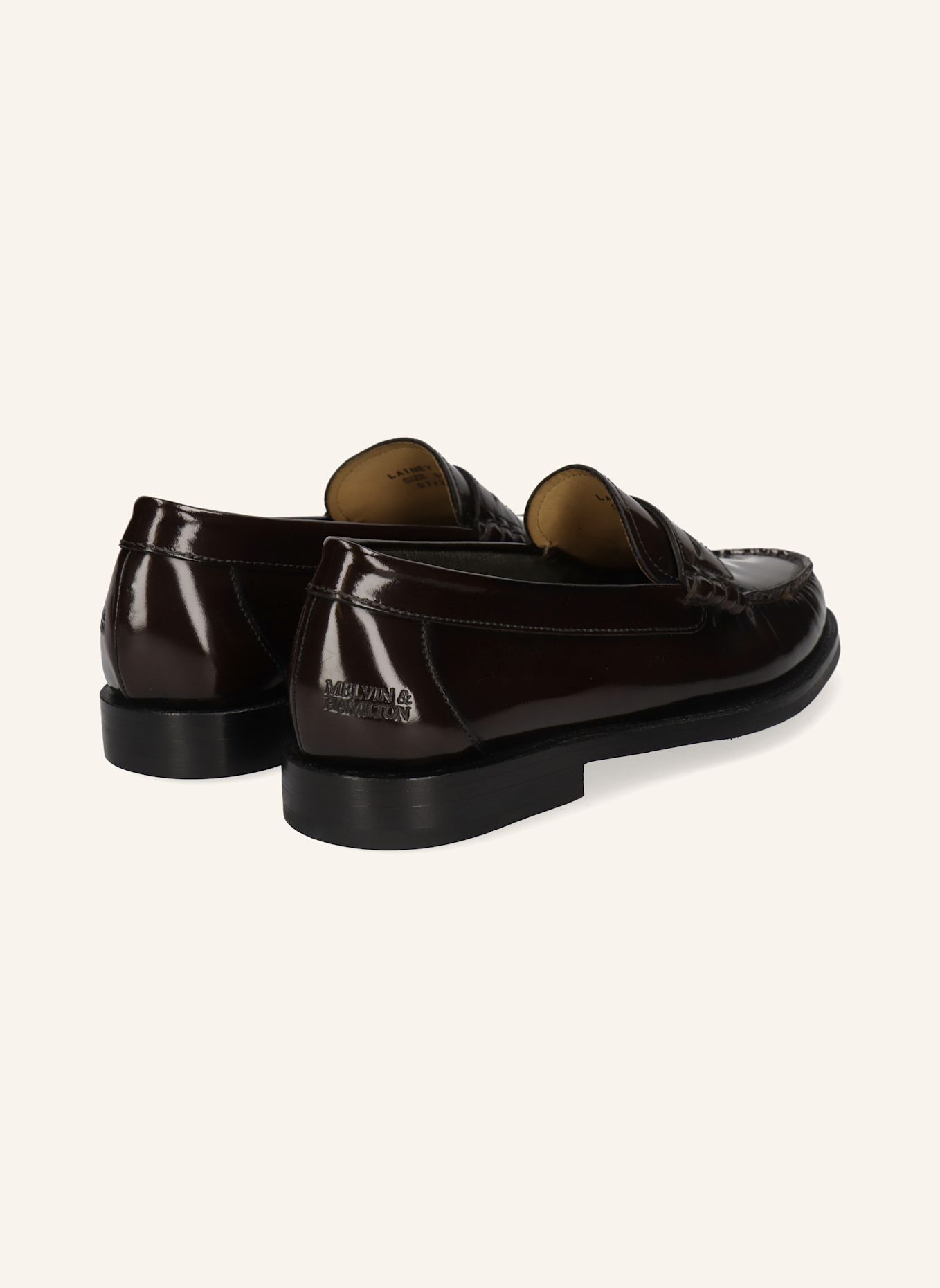 MELVIN & HAMILTON Loafers LAINEY 4: DUNKELROT