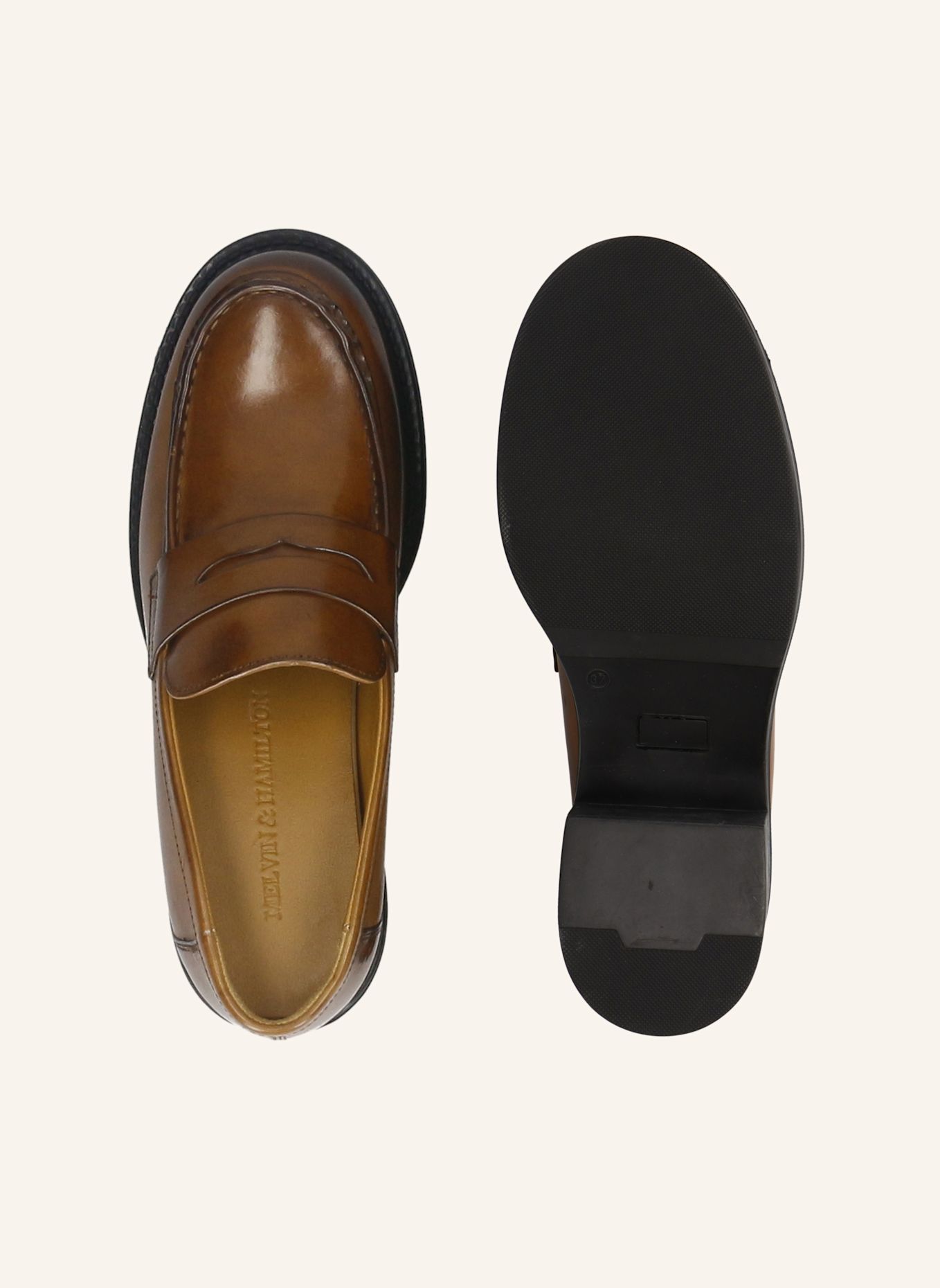 MELVIN & HAMILTON Loafers JAYCEE 3: BRAUN