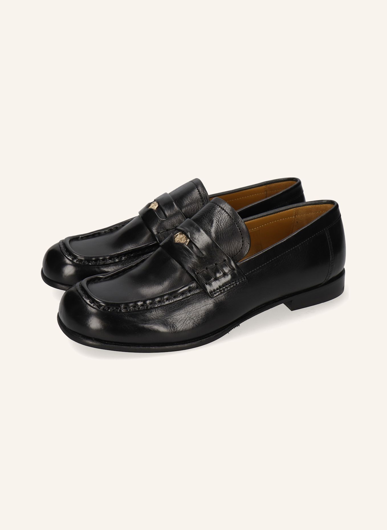 MELVIN & HAMILTON SOLANA 1 Loafers: BLACK