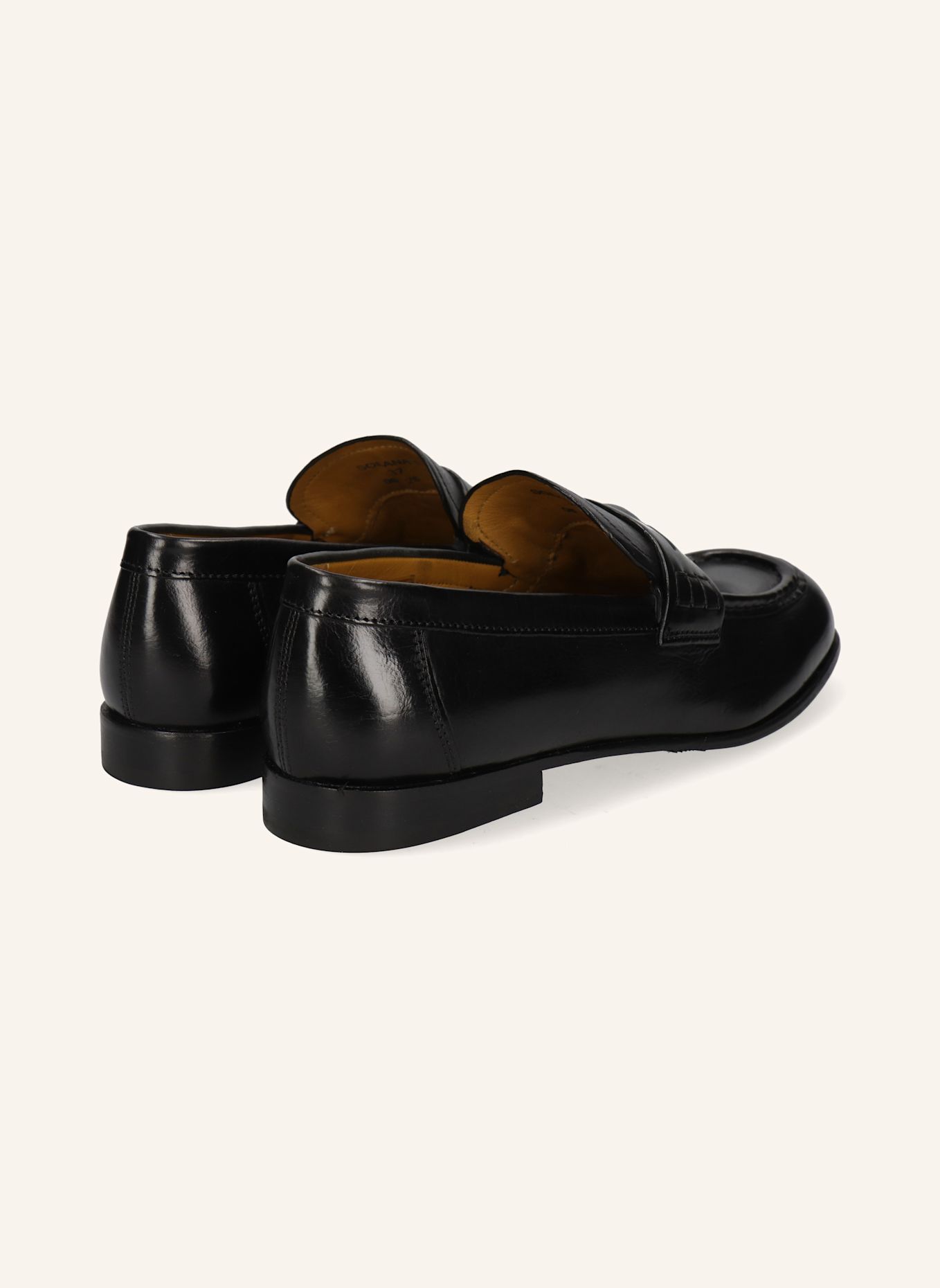 MELVIN & HAMILTON SOLANA 1 Loafers: BLACK
