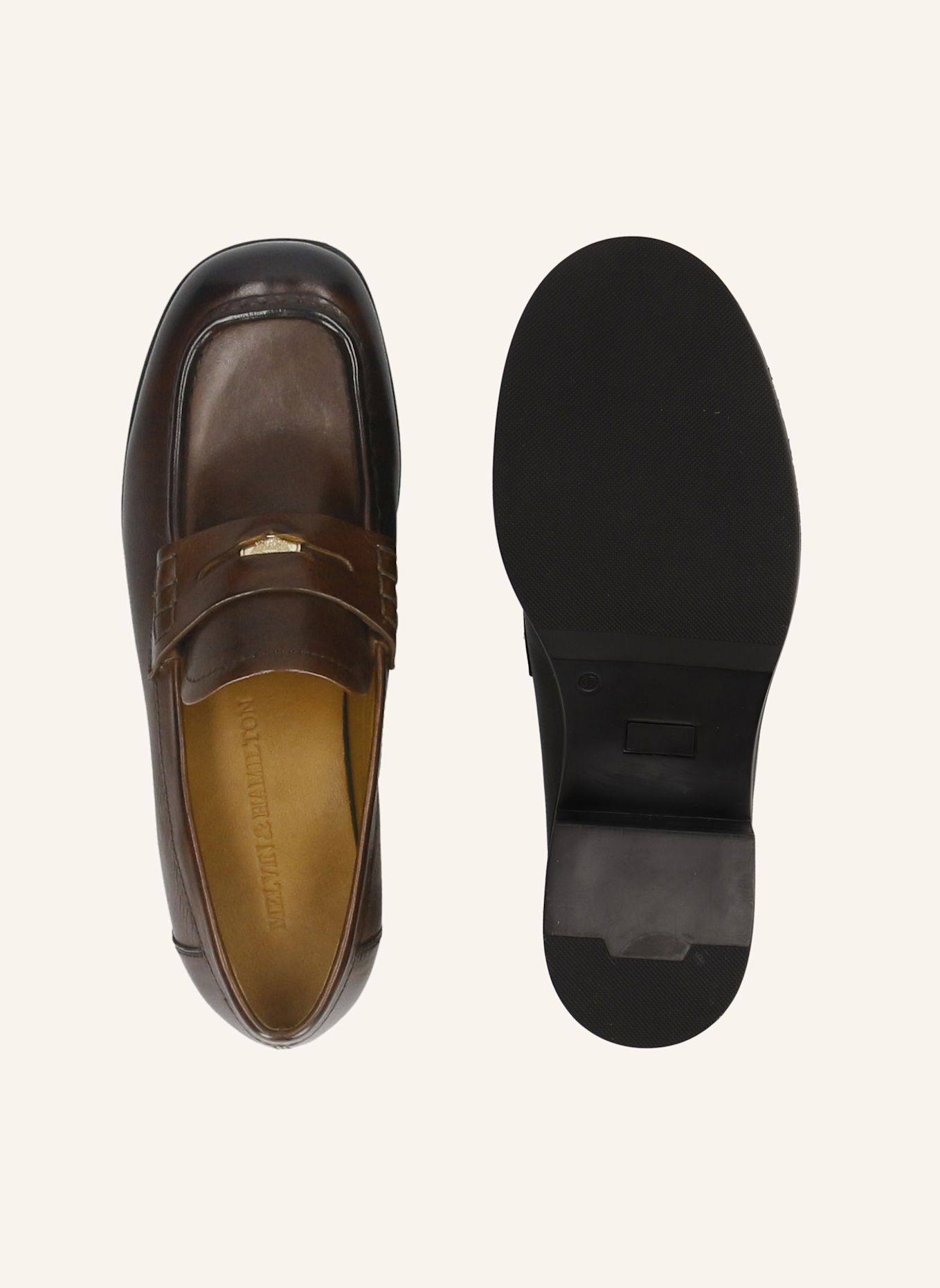 MELVIN & HAMILTON Loafers SOLANA 1: BRAUN
