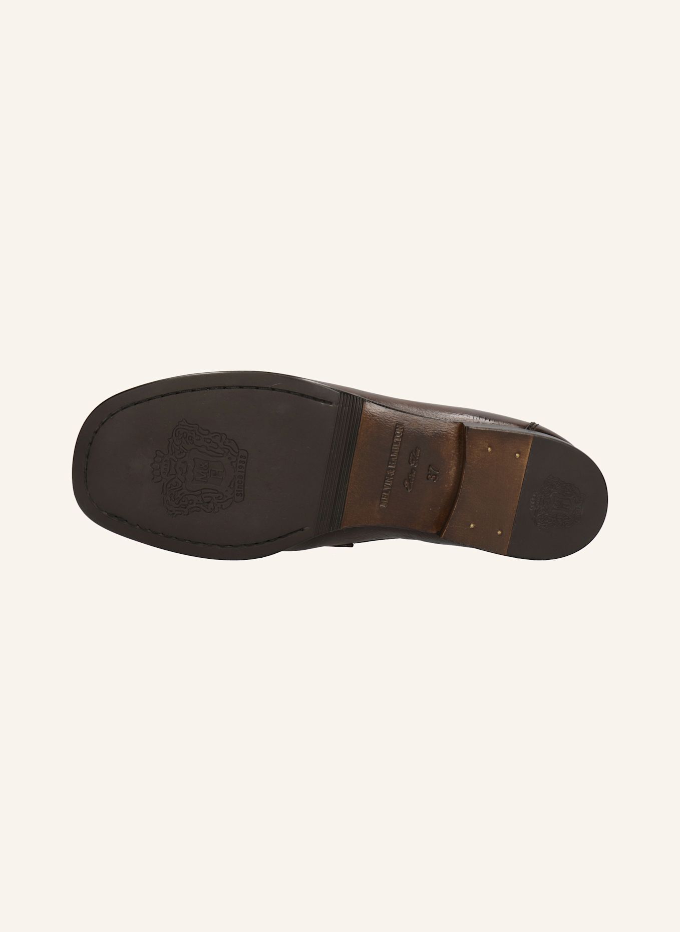 MELVIN & HAMILTON SOLANA 1 Loafers: BROWN