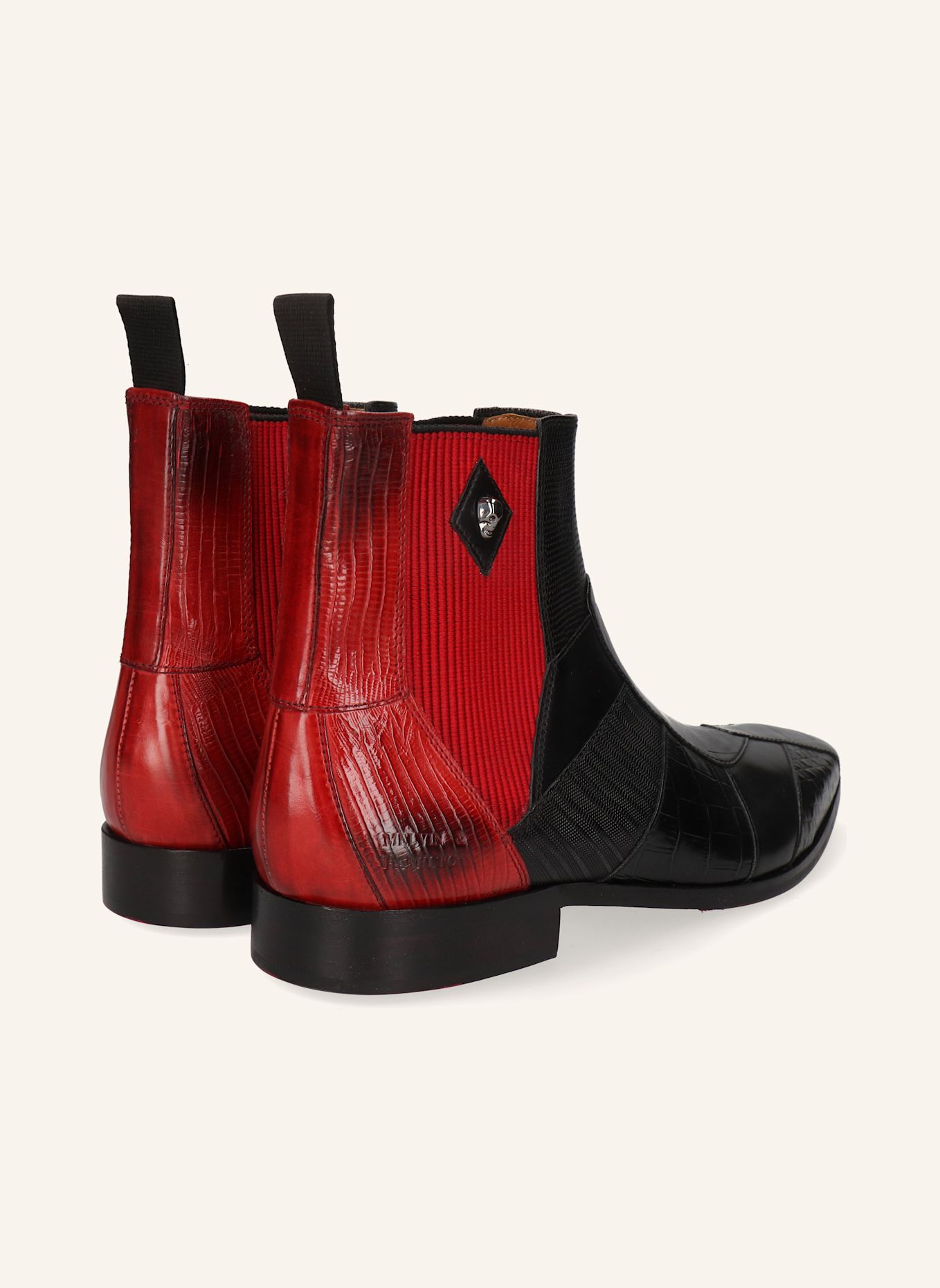MELVIN & HAMILTON ELVIS 98 Chelsea boots: BLACK
