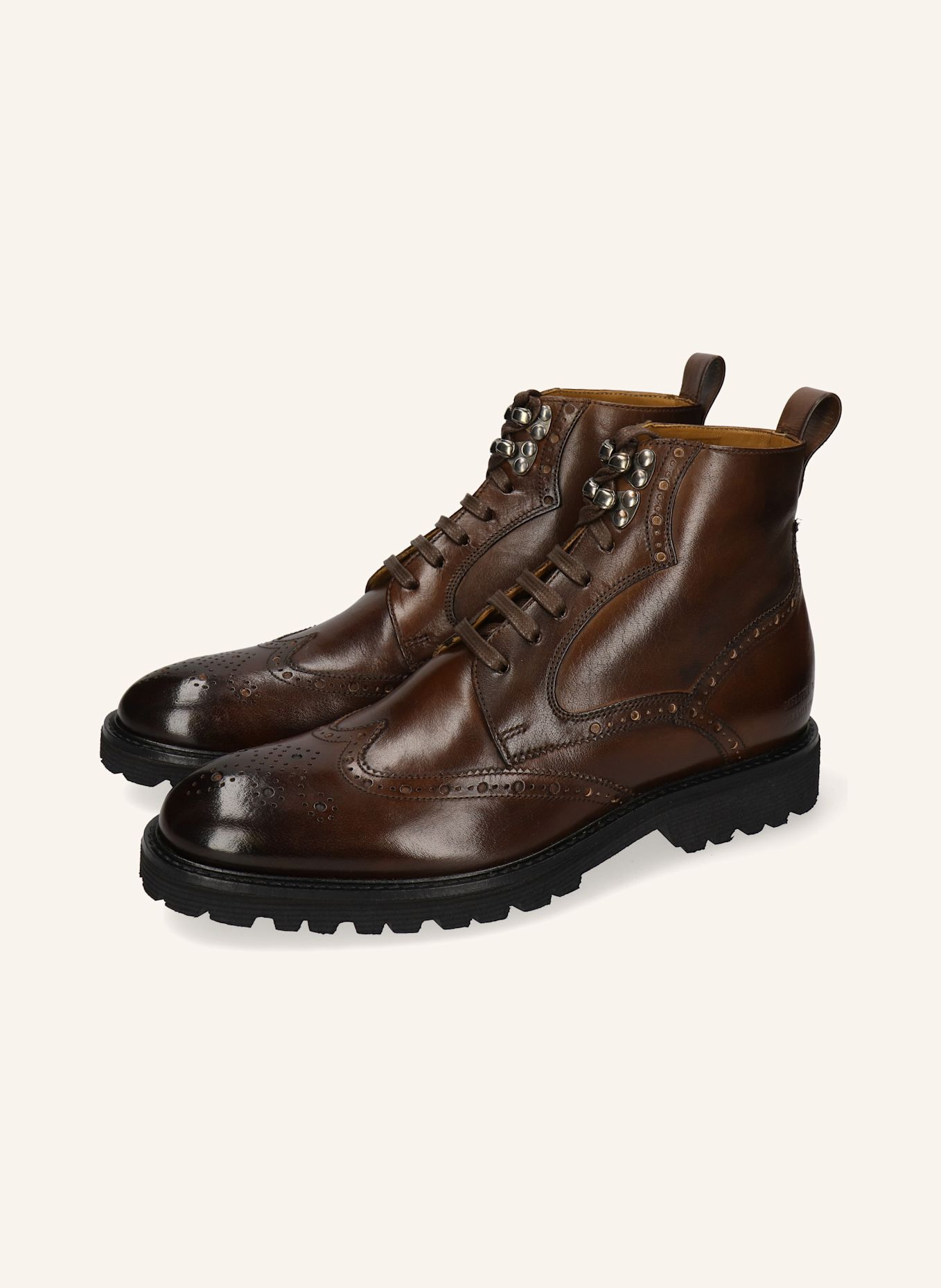 MELVIN & HAMILTON TREVOR 34 Ankle Boots: BROWN