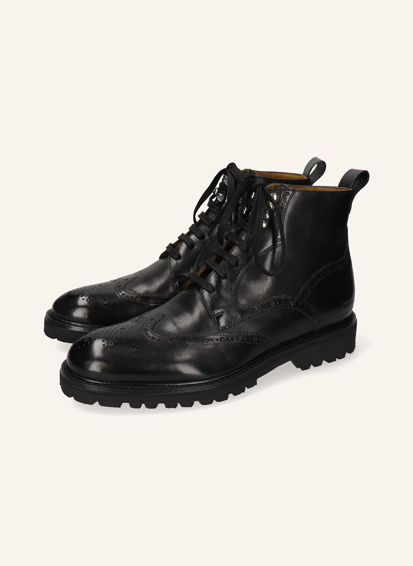 MELVIN & HAMILTON TREVOR 34 Ankle Boots: BLACK