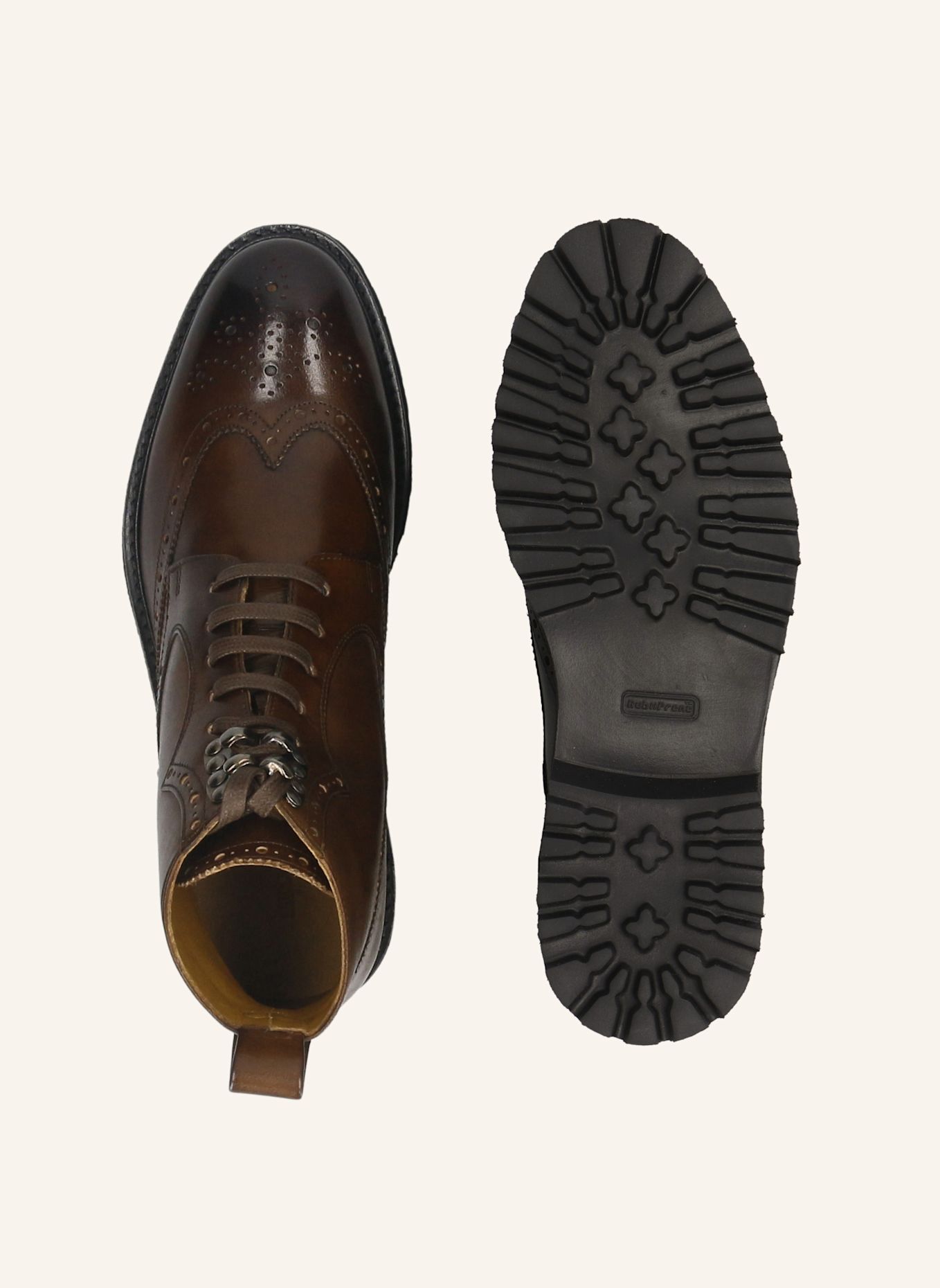 MELVIN & HAMILTON TREVOR 34 Ankle Boots: BROWN