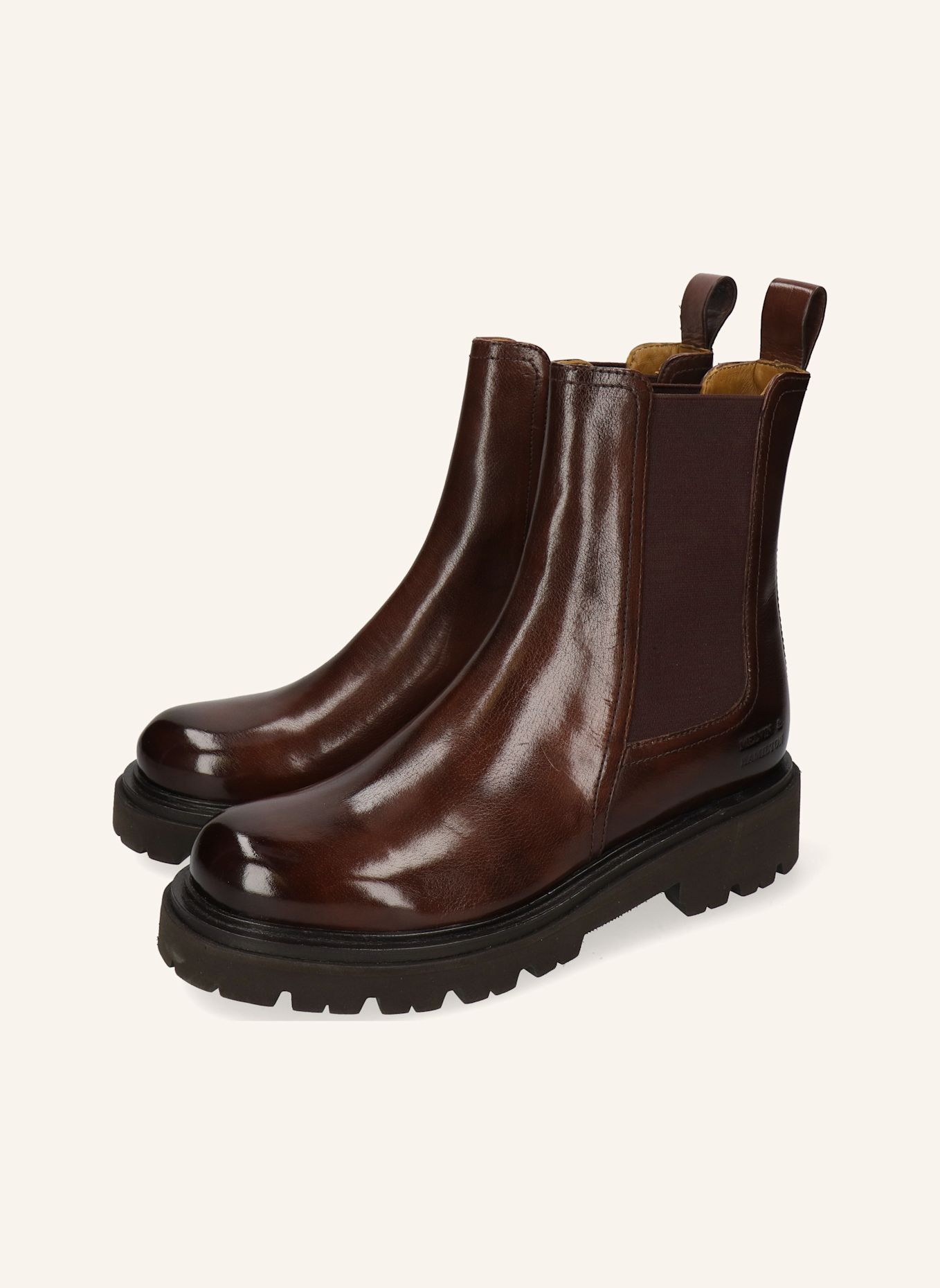MELVIN & HAMILTON Chelsea boots DAHLIA 1: BROWN