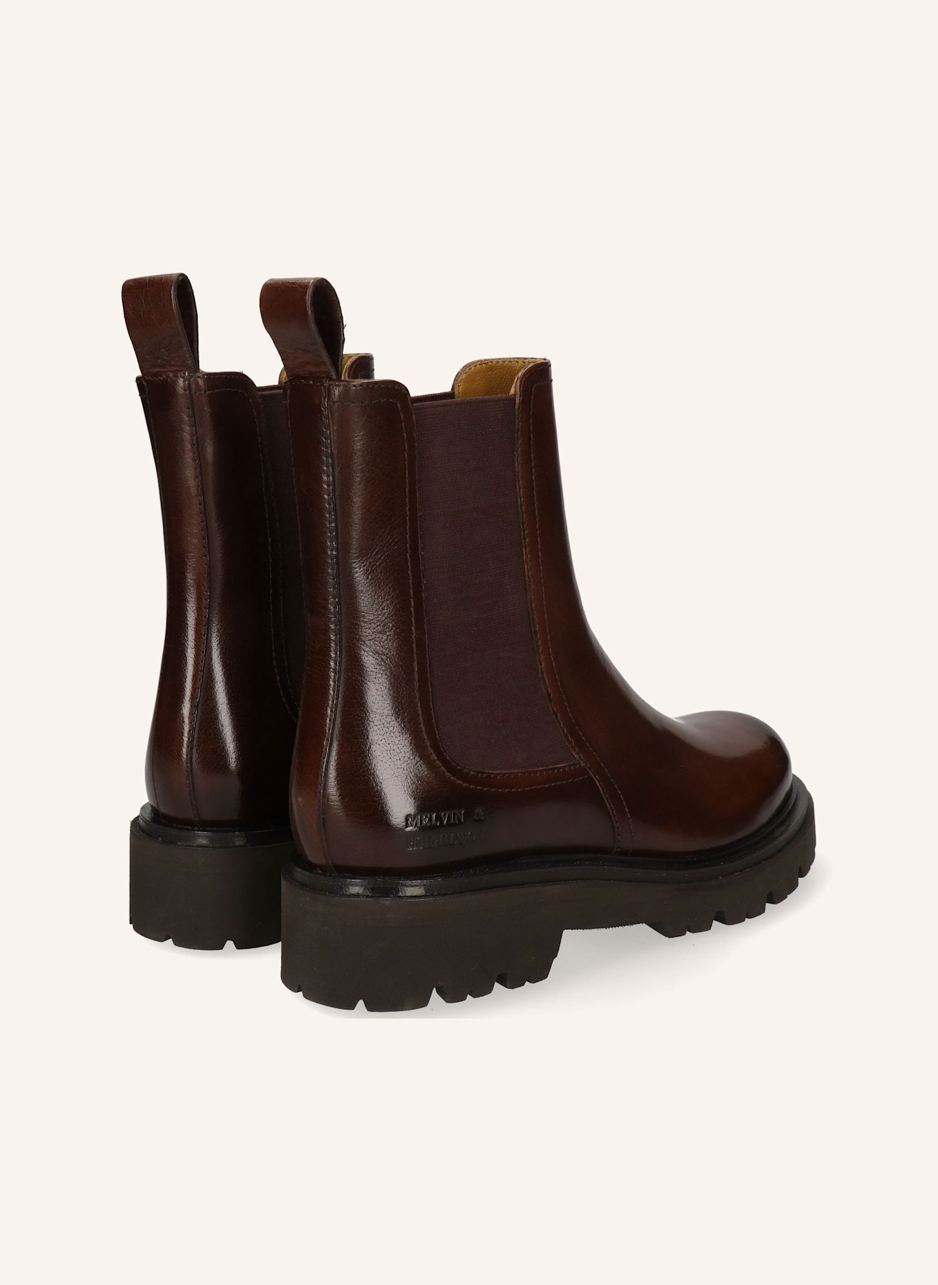 MELVIN & HAMILTON Chelsea boots DAHLIA 1: BROWN