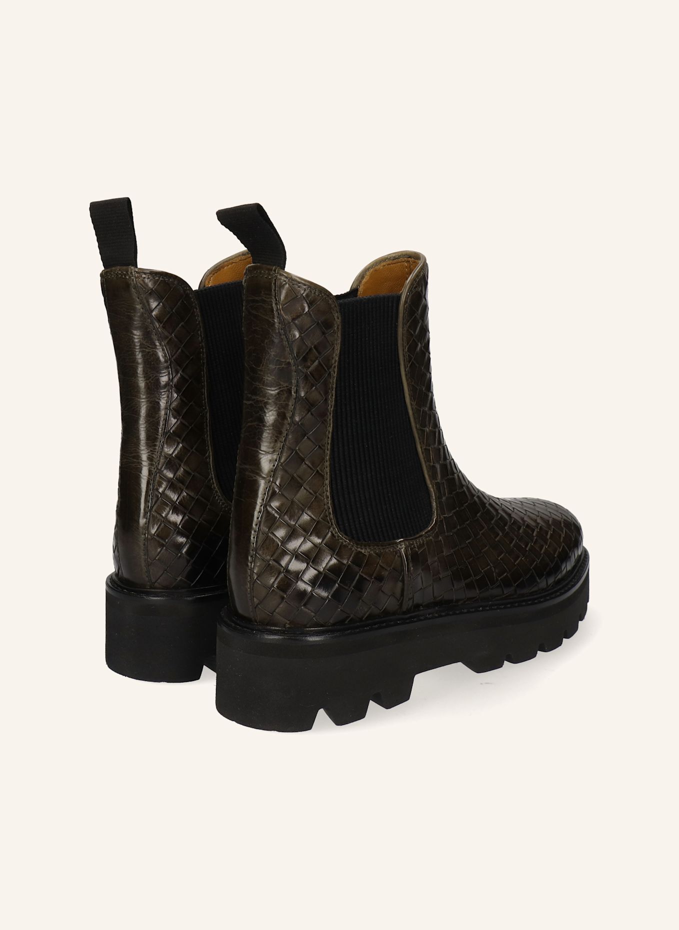 MELVIN & HAMILTON LEONA 5 Chelsea boots: GREEN