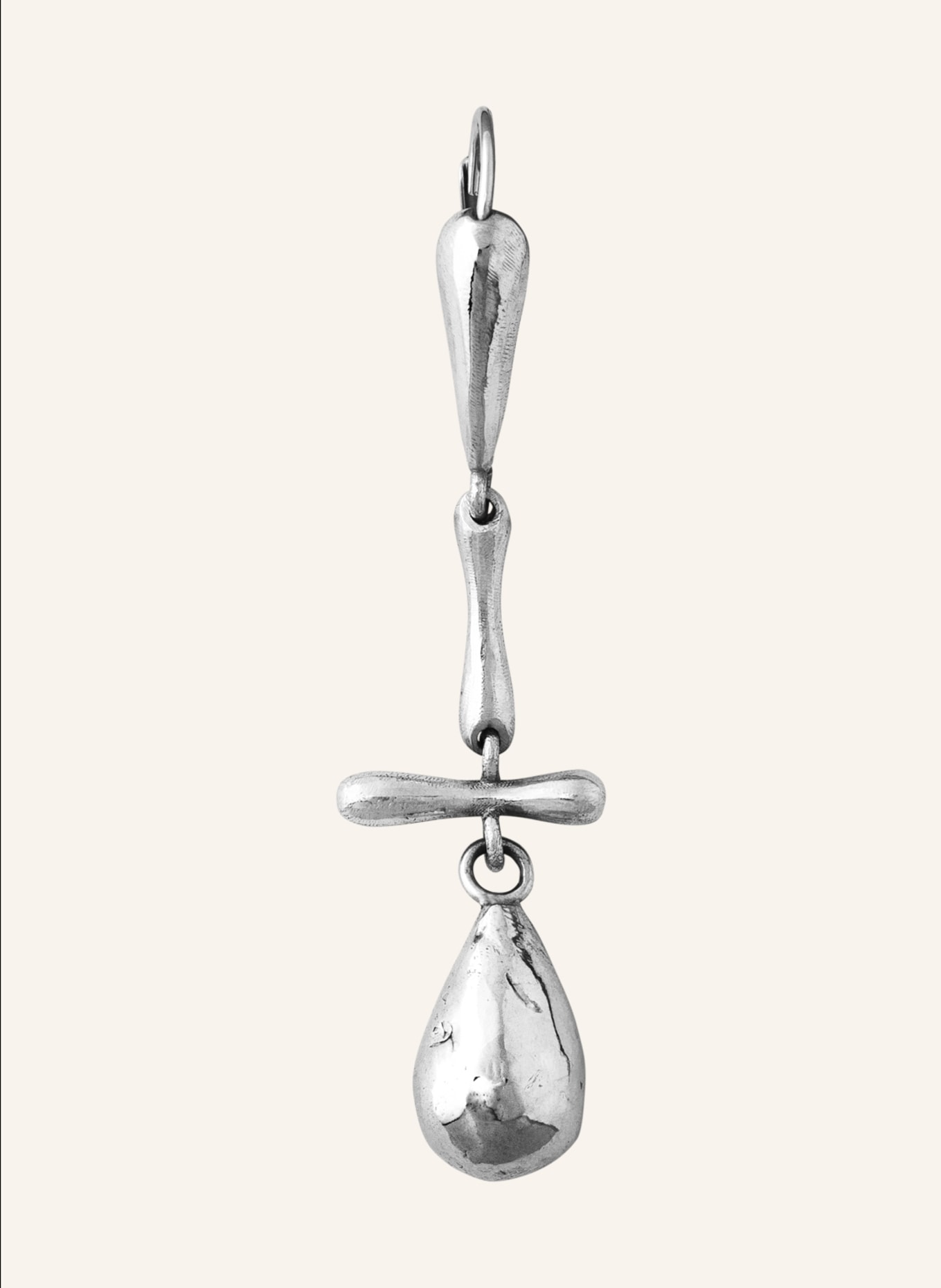 Maximova Jewelry Ohrhänger HOT TEAR, Farbe: SILBER (Bild 1)