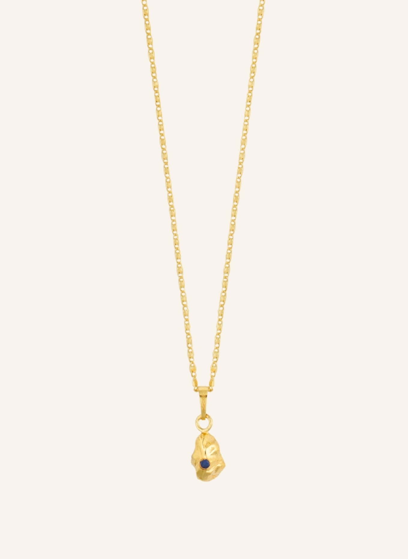 Maximova Jewelry Halskette GOLDEN DEW: GOLD/ BLAU