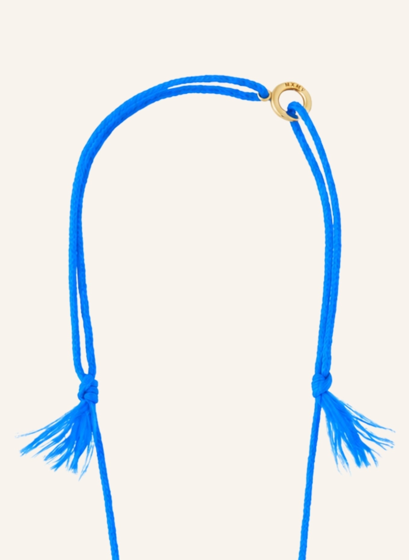Maximova Jewelry Halskette: GOLD/ BLAU