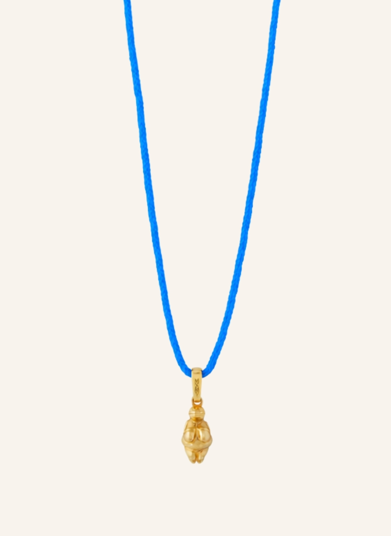 Maximova Jewelry Halskette: GOLD/ BLAU