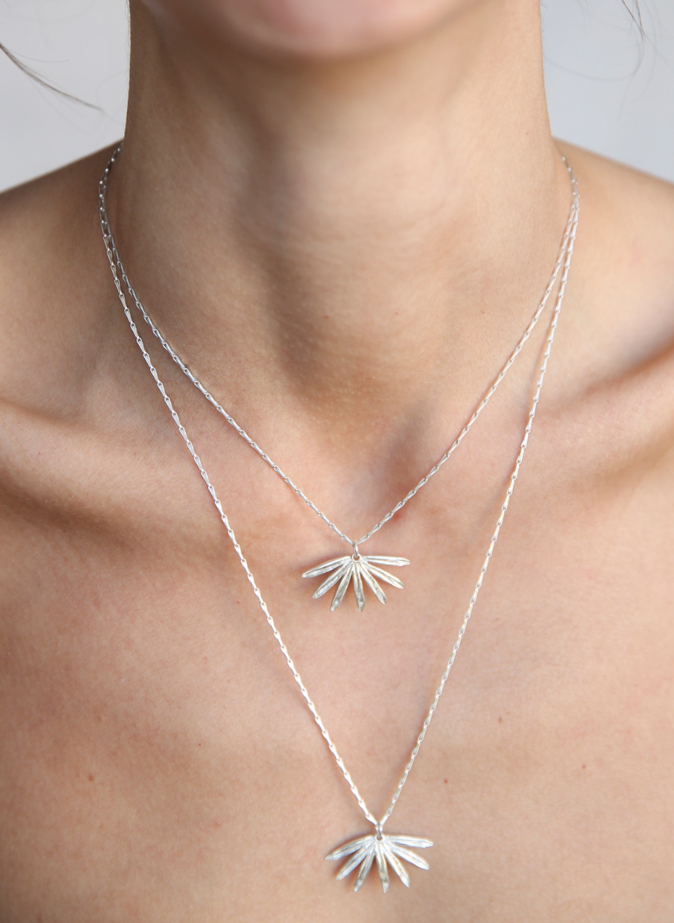 Maximova Jewelry Halskette SUN SIREN, Farbe: SILBER (Bild 3)