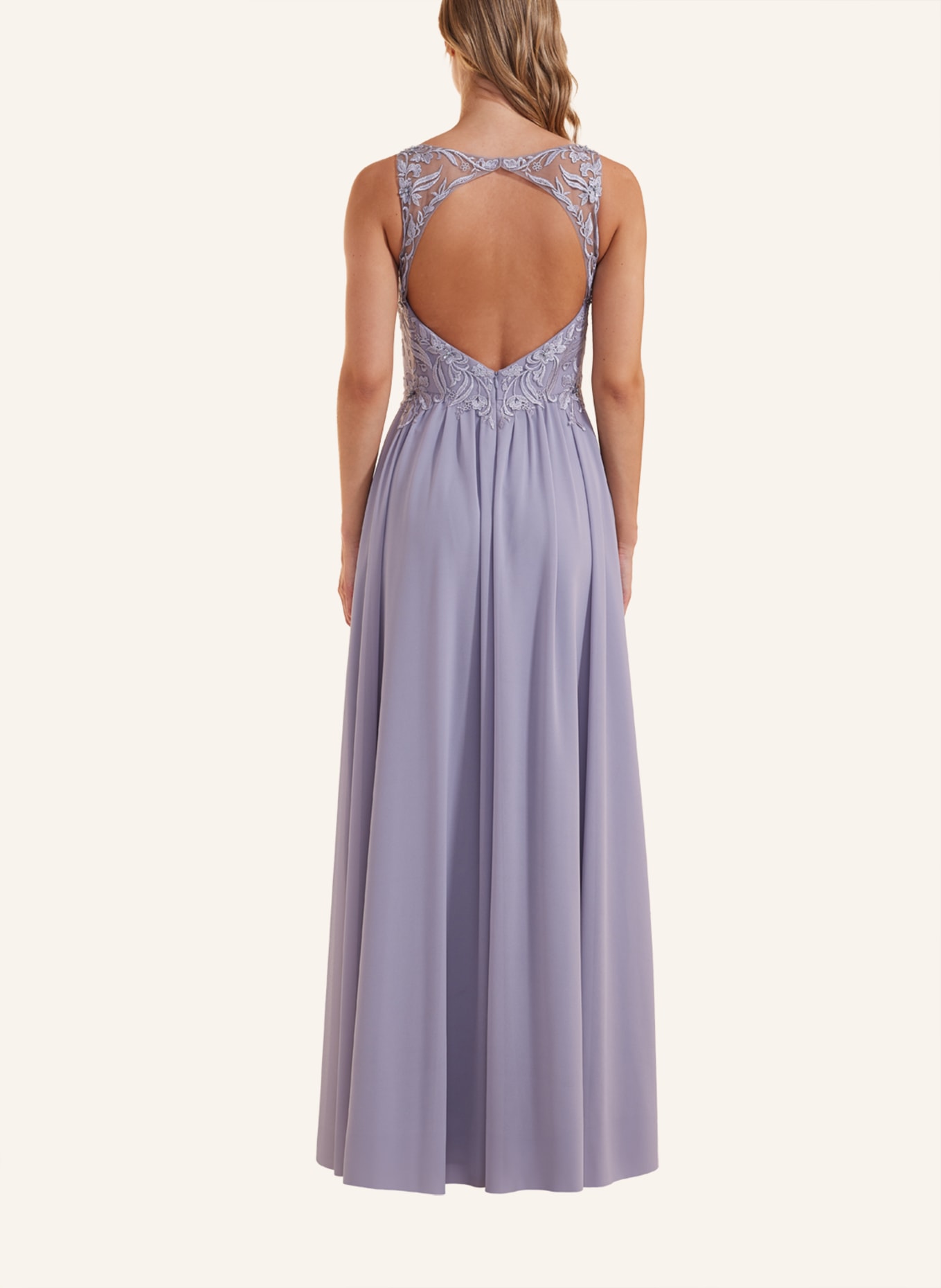 LAONA Abendkleid ALYZEE DRESS, Farbe: GRAU/ BLAU (Bild 3)