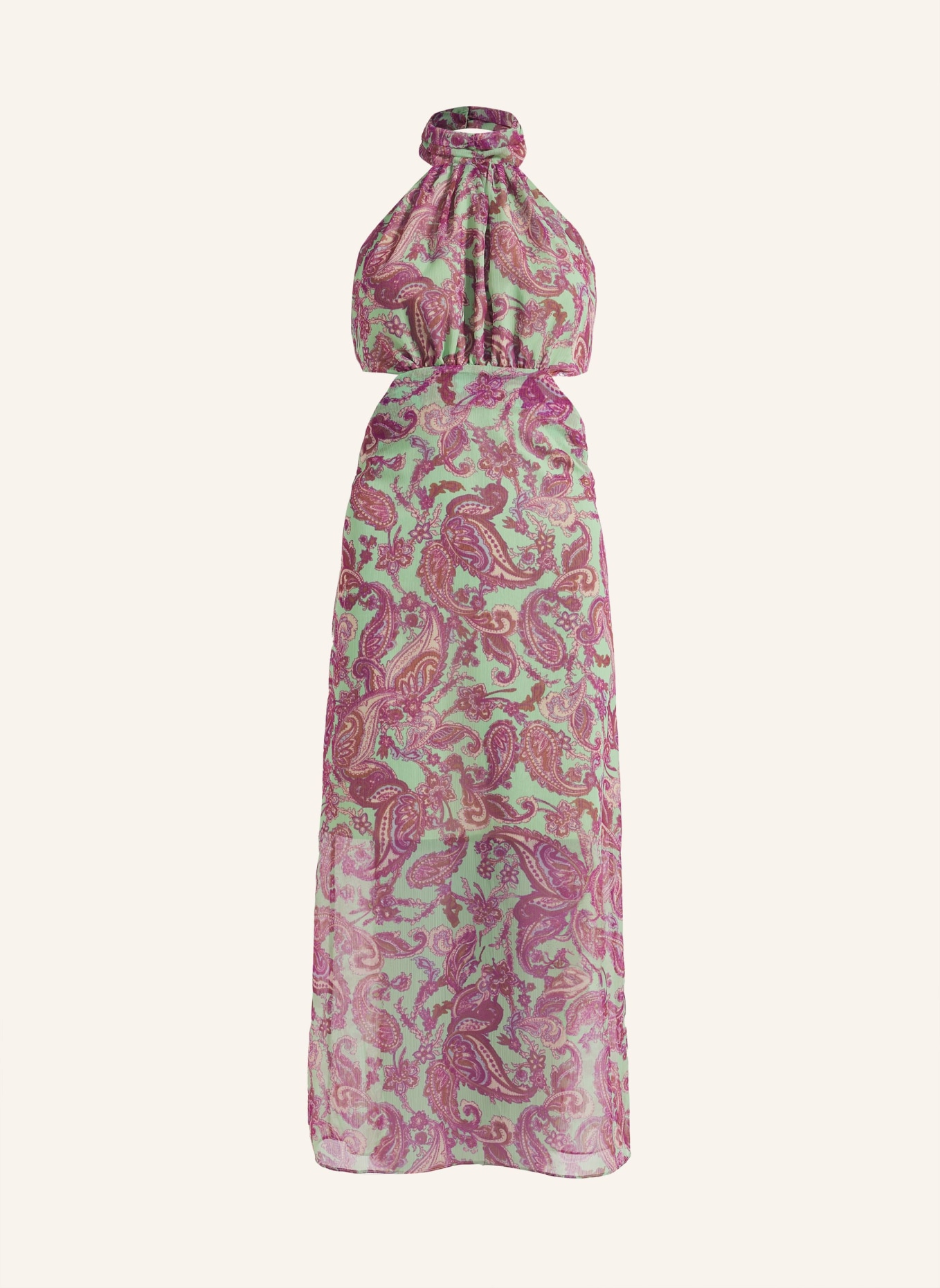 ADLYSH Abendkleid PAISLEY MAXI BEACH DRESS, Farbe: ROSA (Bild 1)