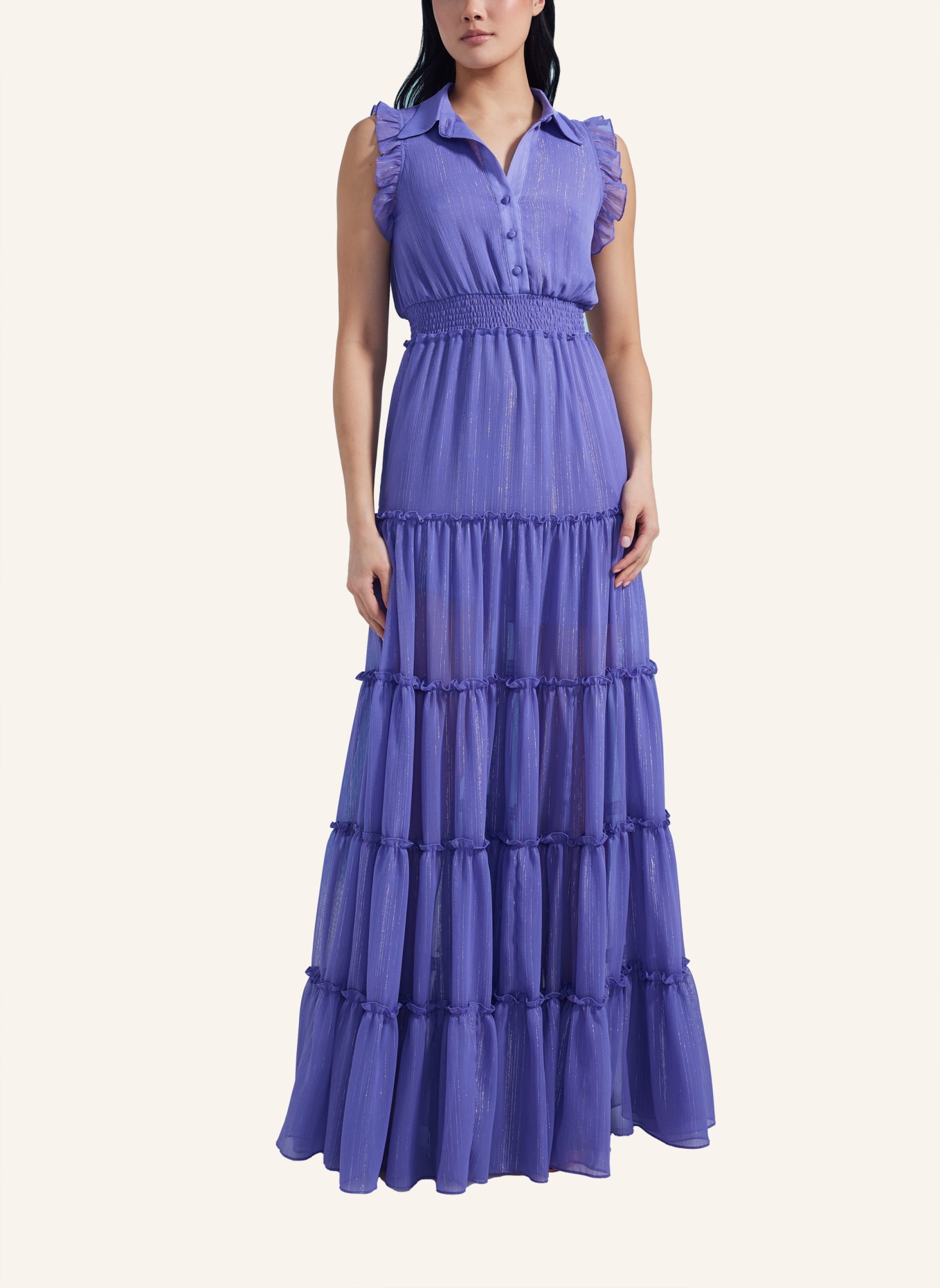 ADLYSH Abendkleid SHINY SUMMER DRESS, Farbe: LILA (Bild 4)