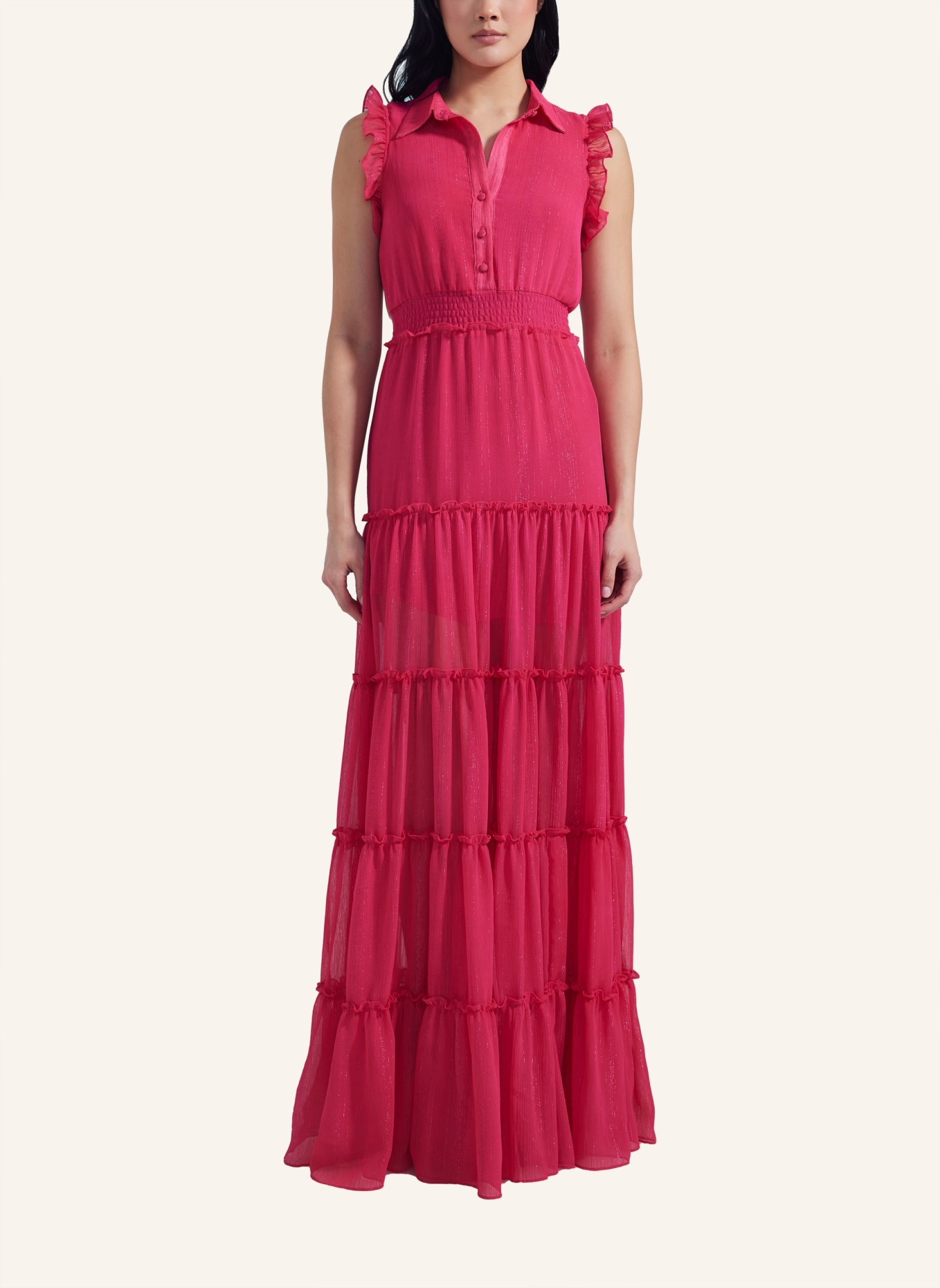 ADLYSH Abendkleid SHINY SUMMER DRESS, Farbe: PINK (Bild 4)
