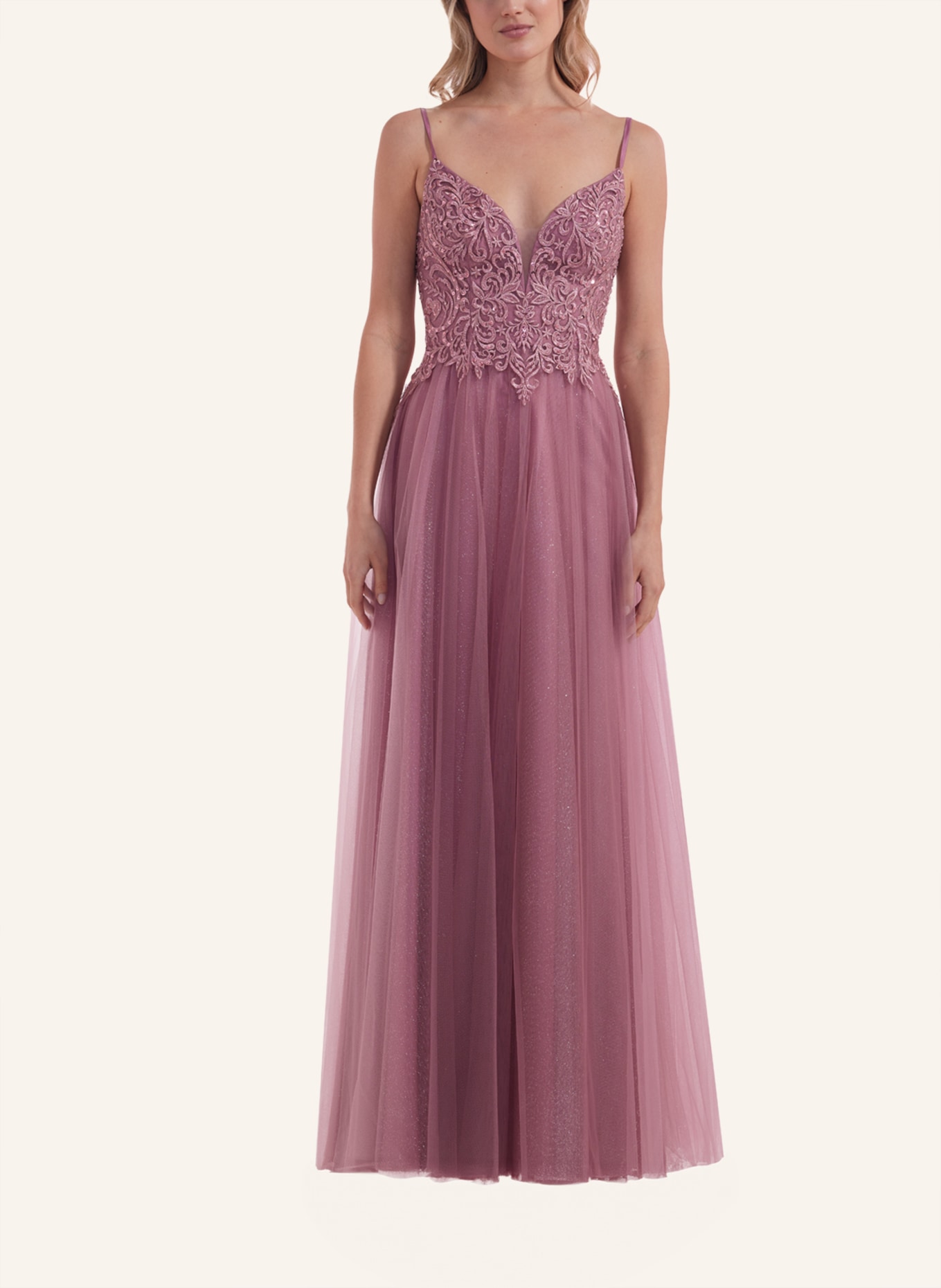 LAONA Abendkleid NOBLE TULLE DRESS, Farbe: ROSA (Bild 4)