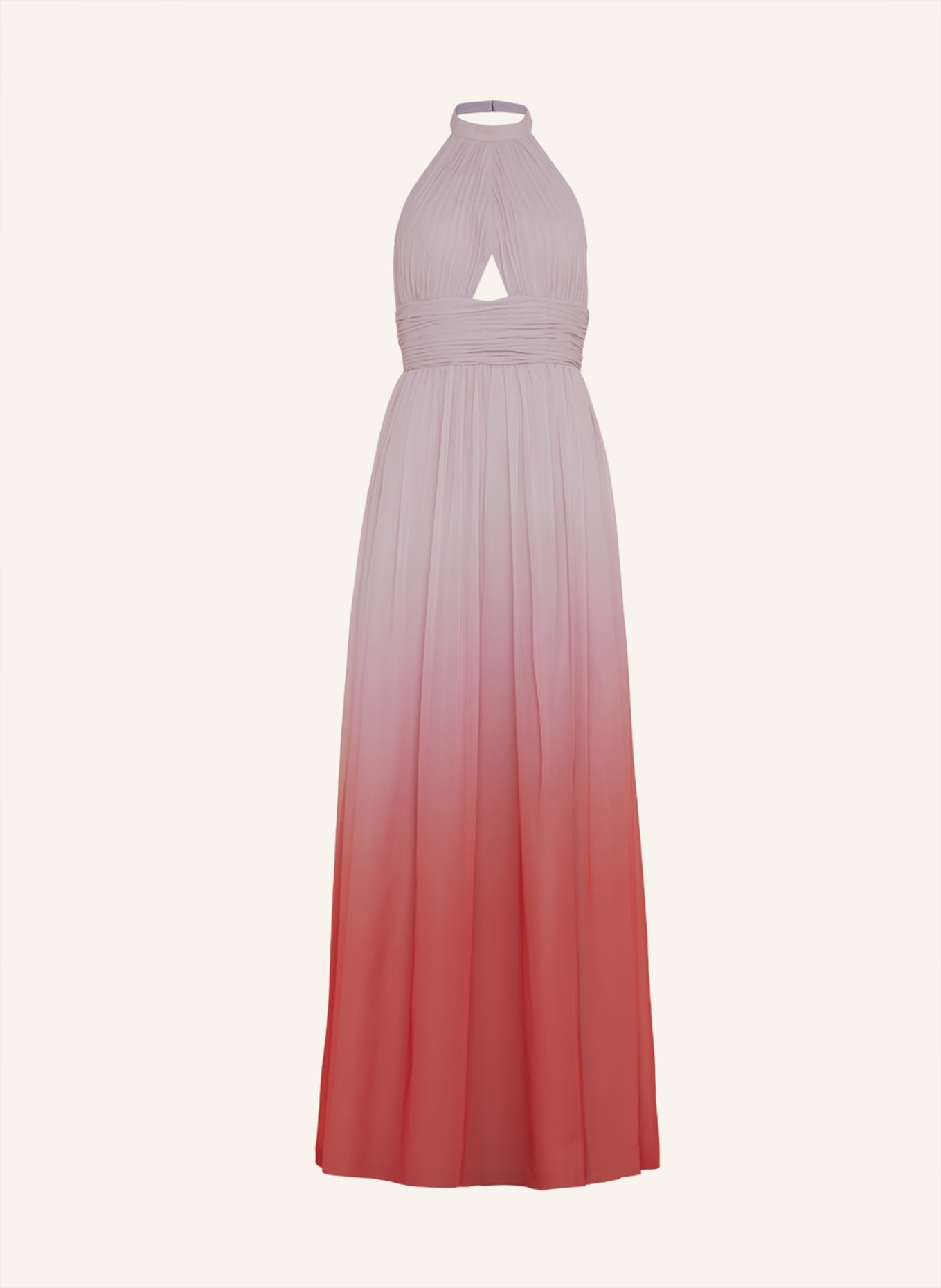 unique Abendkleid SUNSET LOVERS DRESS, Farbe: ROSÉ (Bild 1)