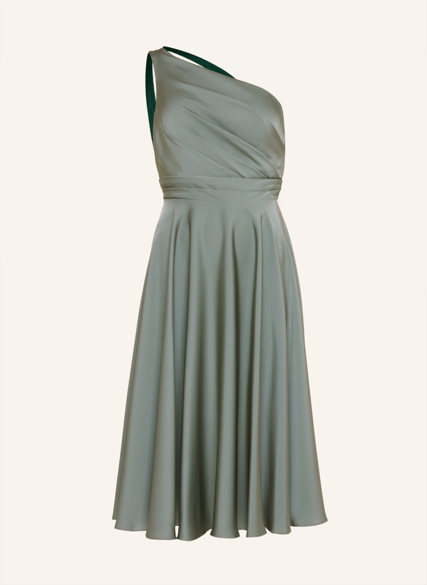 LAONA Abendkleid SATIN DREAM DRESS, Farbe: GRÜN (Bild 1)